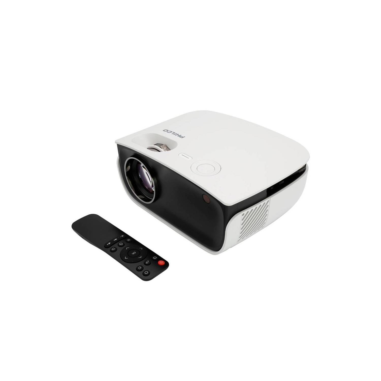 Proyector Multimedia LED 2000 Lumene HD 1080P HDMI Philco-3