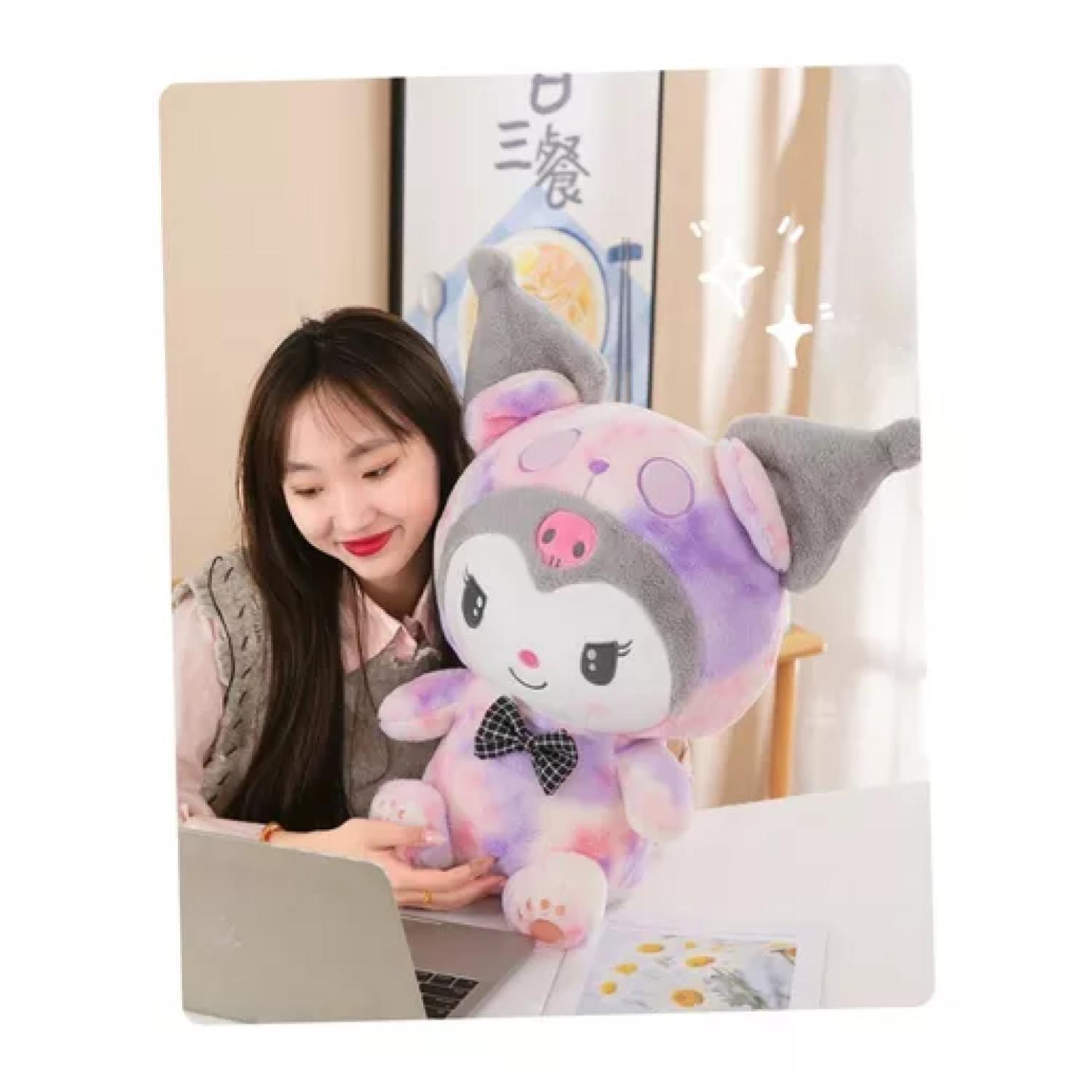 Juguete Peluche Kuromi Sanrio 55cm Disfraz Infantil-1