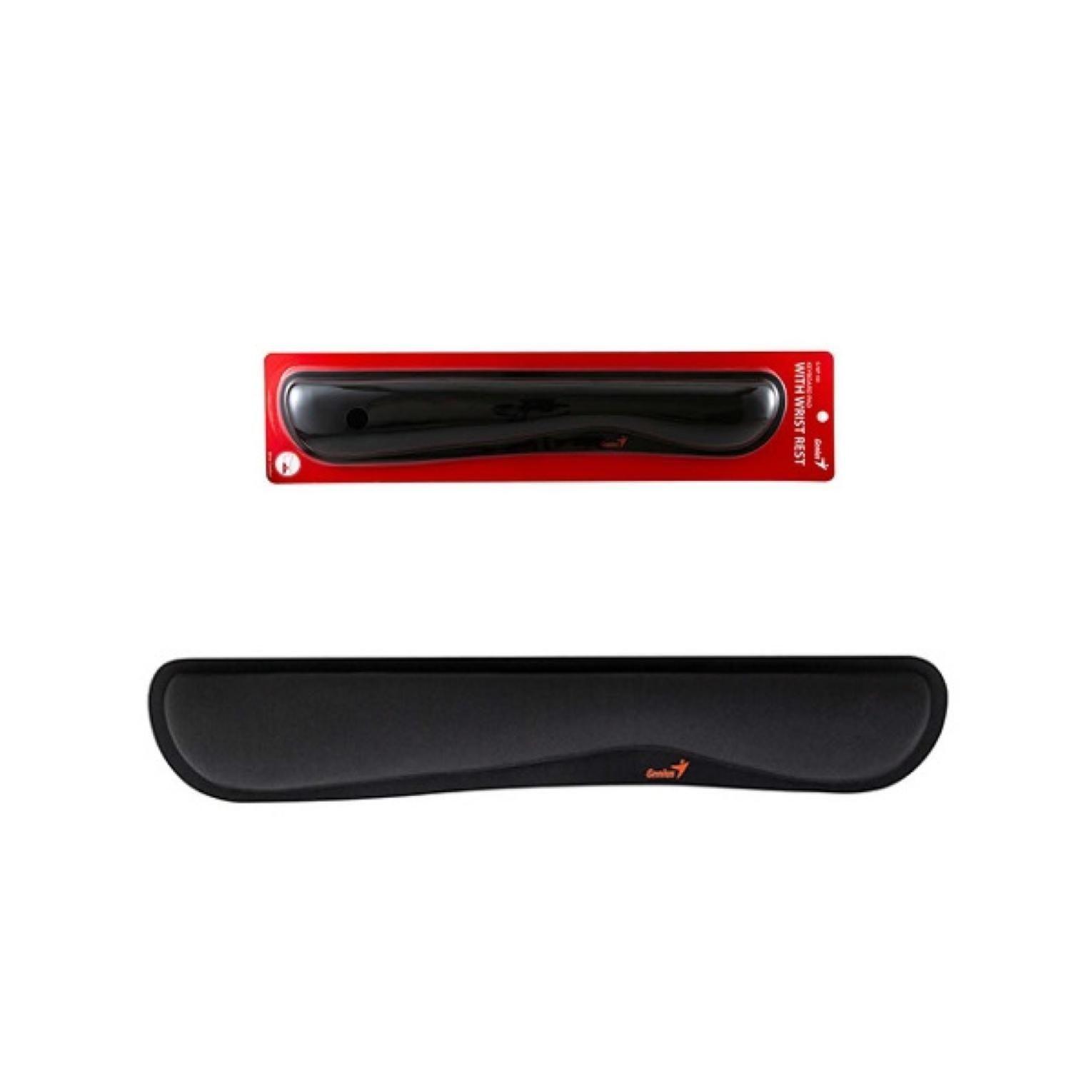 Pad Gel Reposamuñecas Para Teclado 460x85c25mm Negro Genius-2