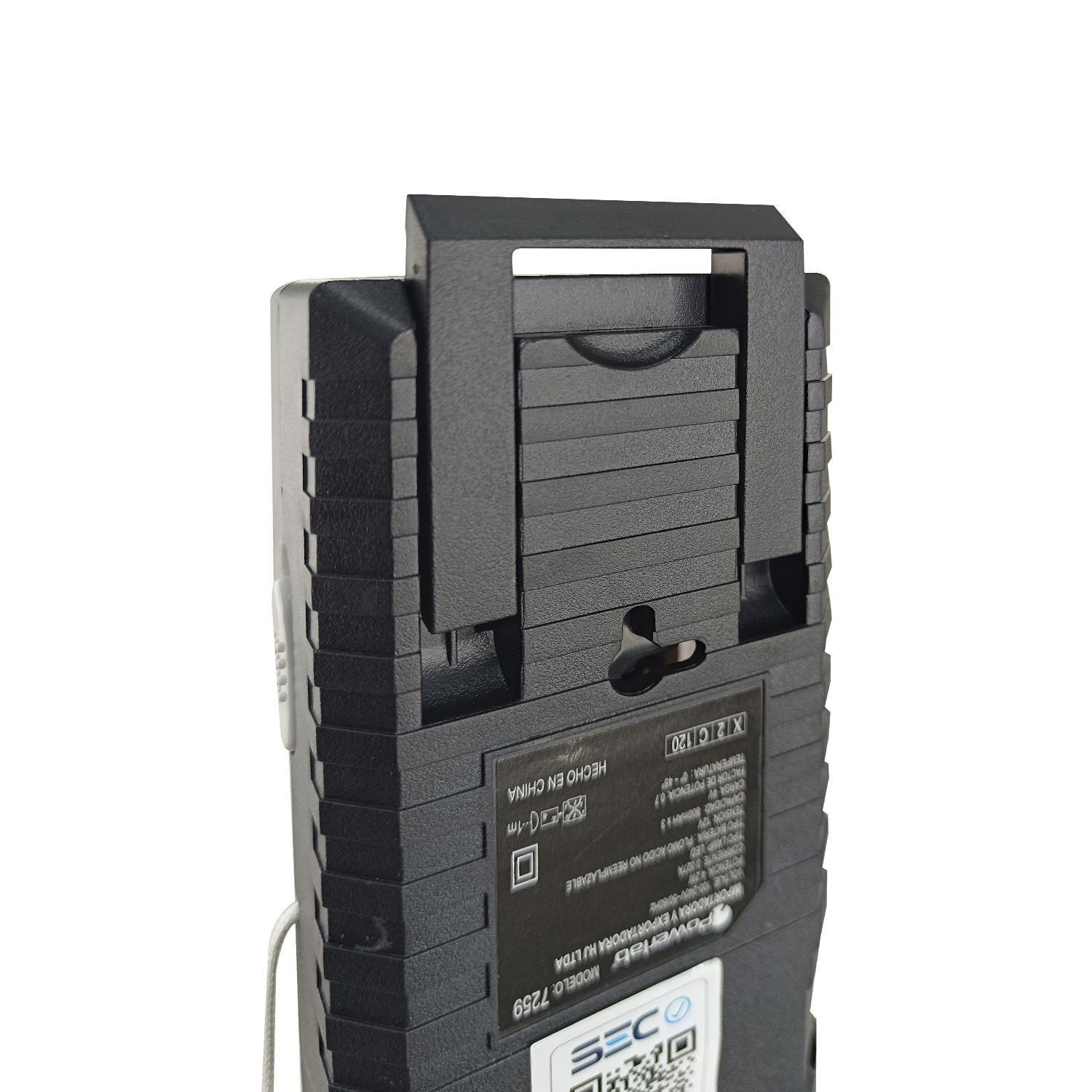 Lampara De Emergencia 63LED 250lm 5W Blanco 7263 Powerlab-3
