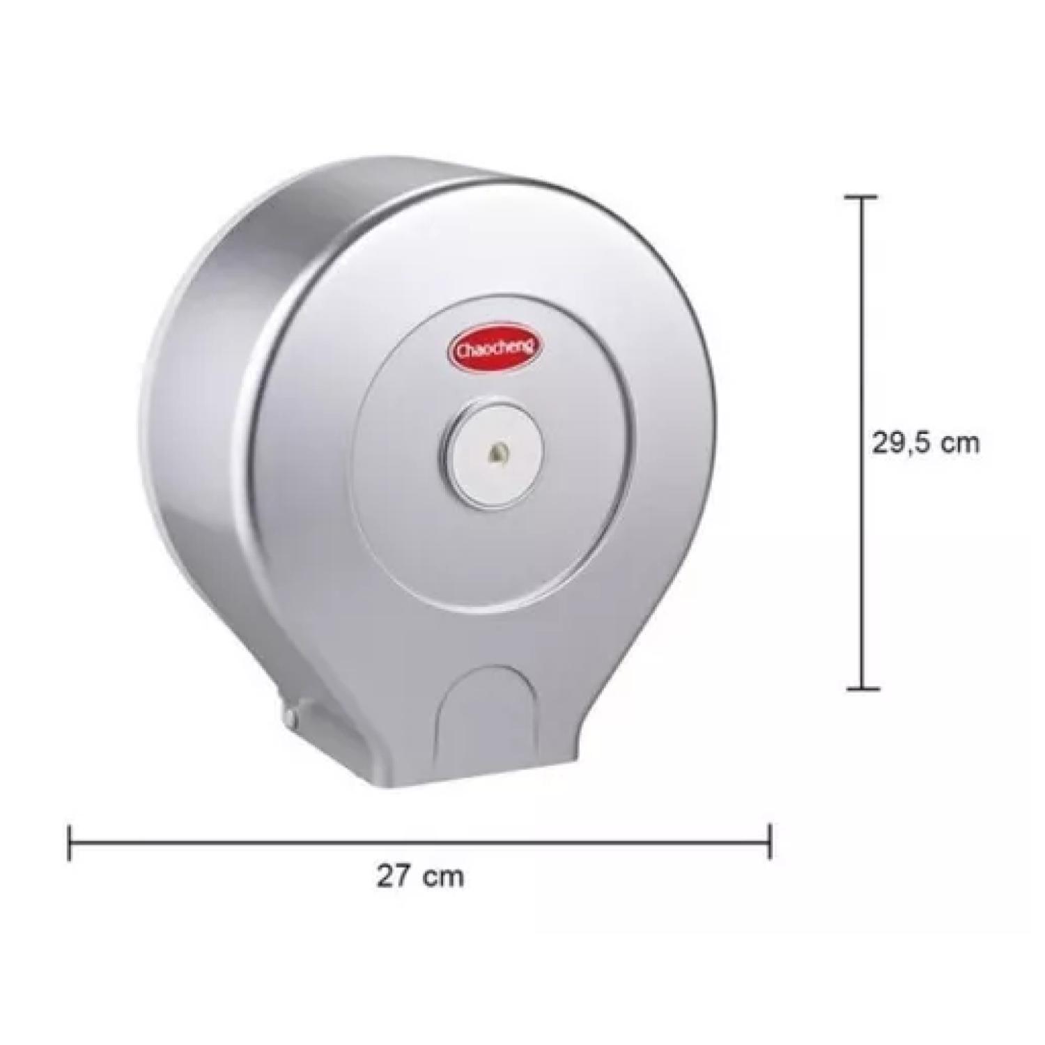 Dispensador De Papel Higienico 30x27cm Metalico-3