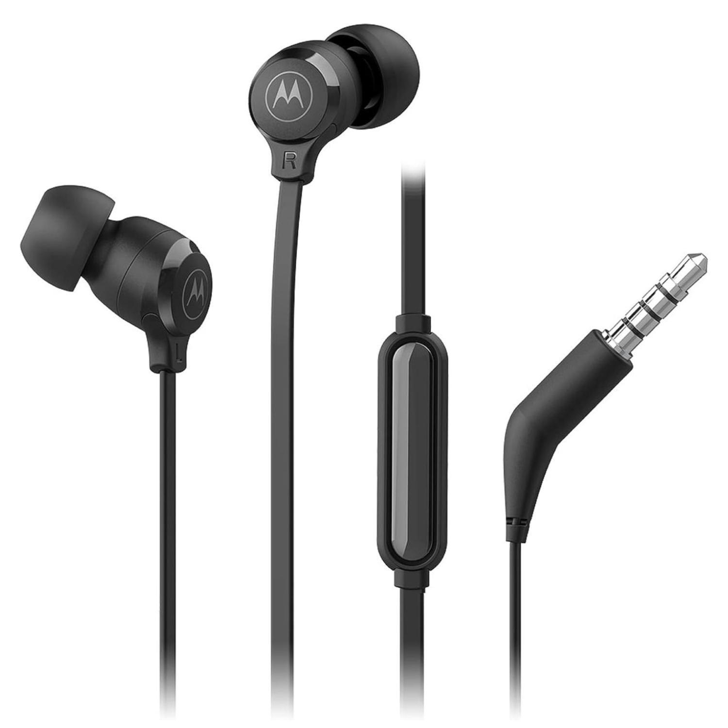 Audifonos Alambricos Manos Libres Jack 3.5mm Negro EarBuds3S-2