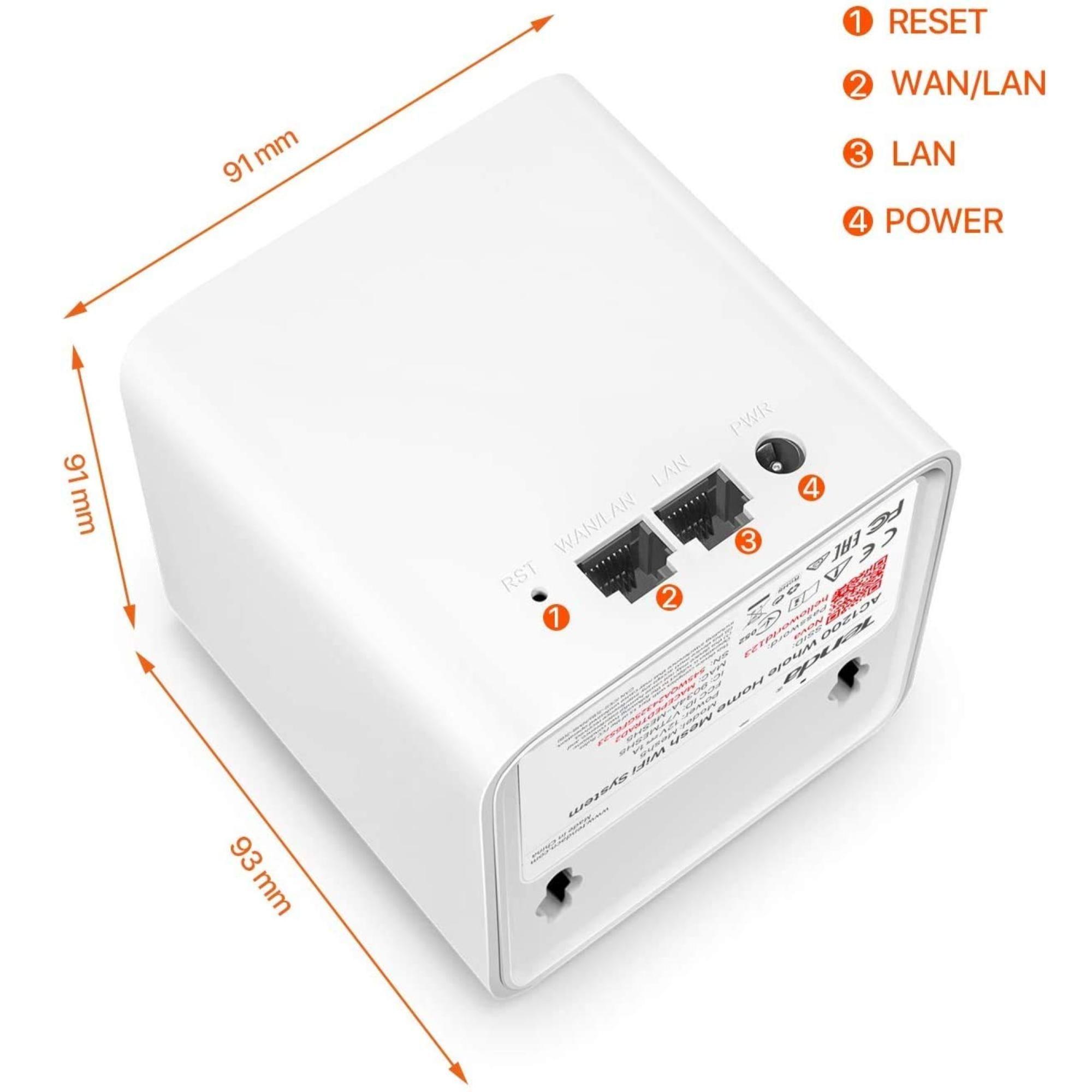Router Extensor Repetidor Nova NW5 AC1200 Dual Blanco Nova-2