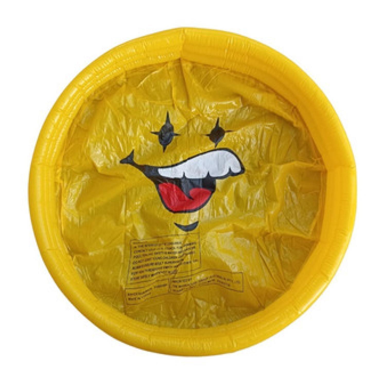 Piscina Inflable Redonda 70cm Carita Amarilla Para Bebes-0