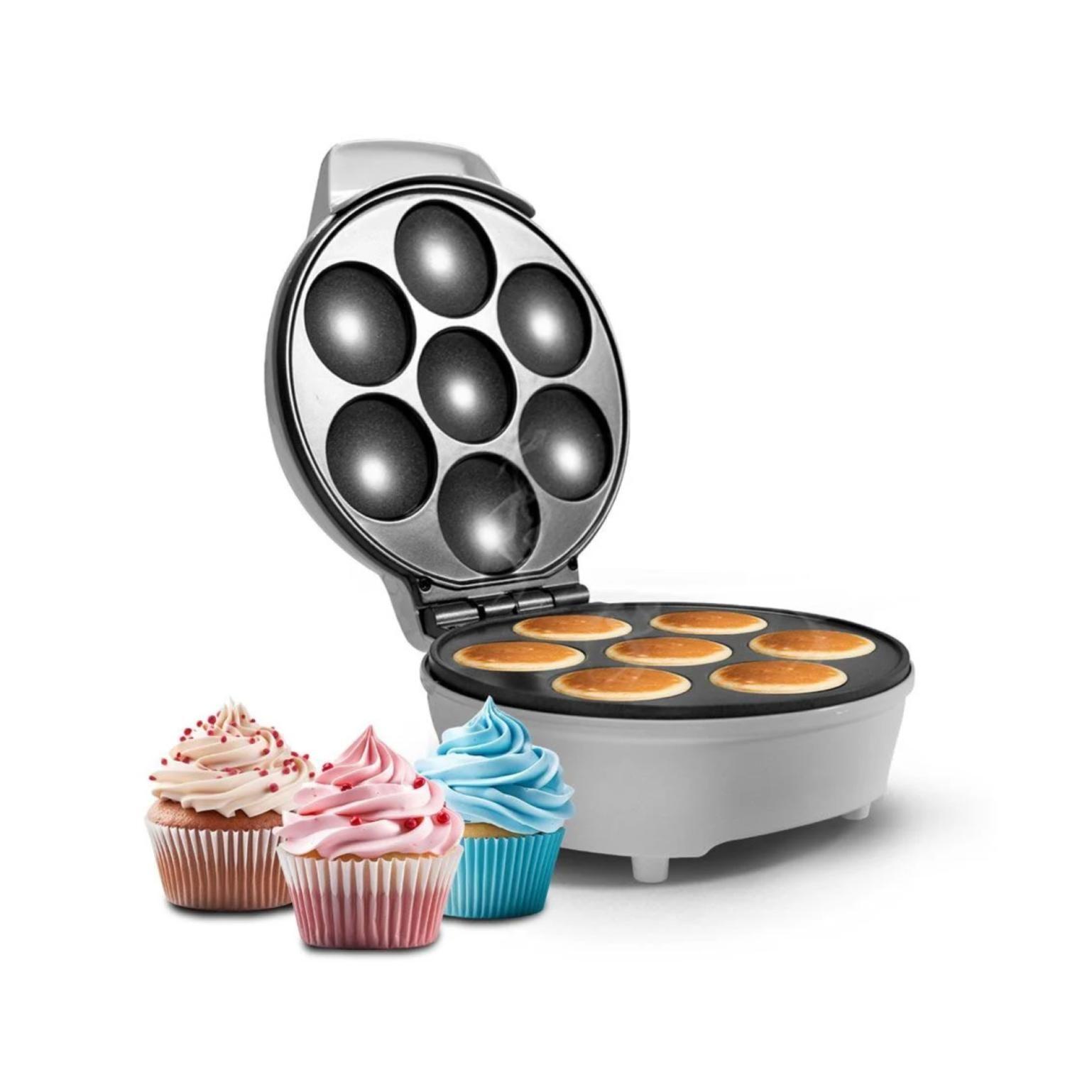 Maquina Para Hacer Cupcakes 7 Magdalenas 800W BCCM012 Blanik-1