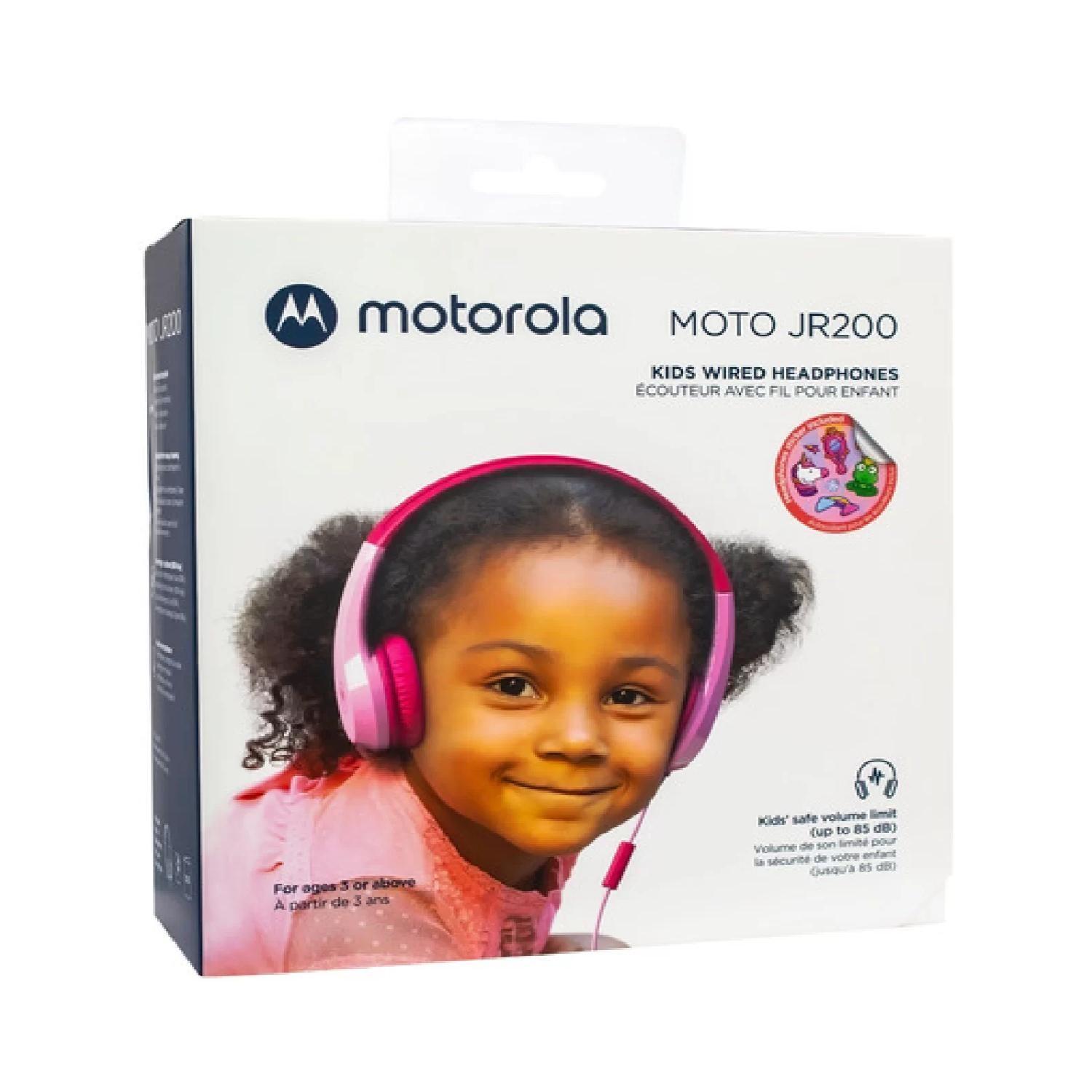 Audifono Manos Libres Jack 3.5 Rosado Moto JR 200 Motorola-3