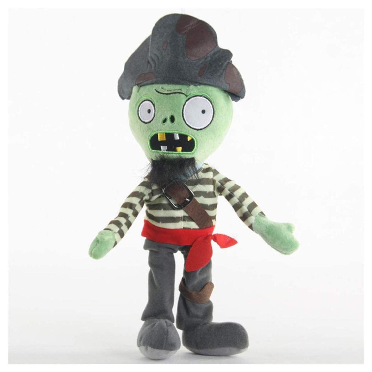 Juguete Pack 6 Peluches Plantas Vs Zombies 28cm Infantil-2