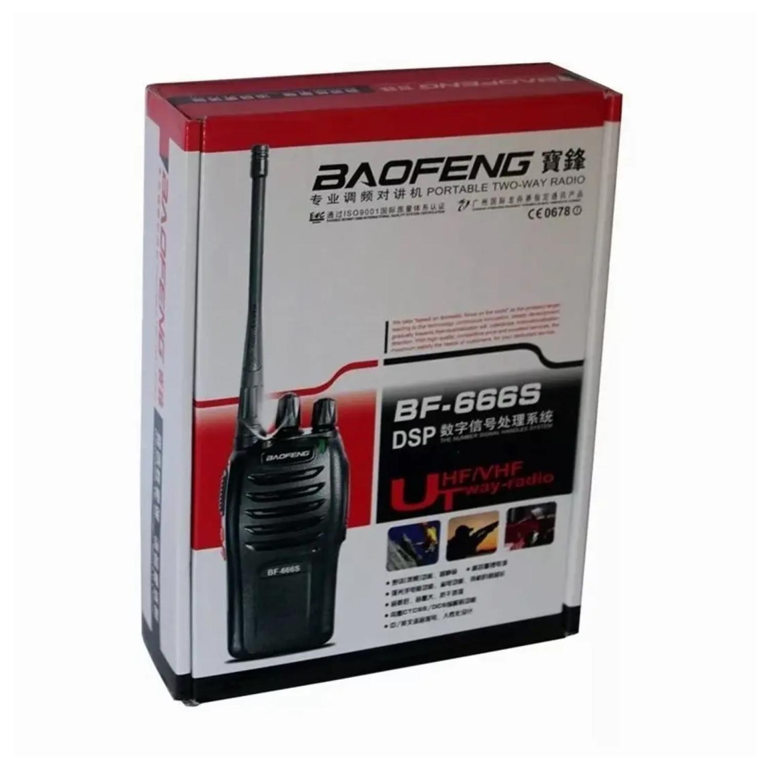 Radio Transmisor 2 Vias 16 Canales Negro N00666-3