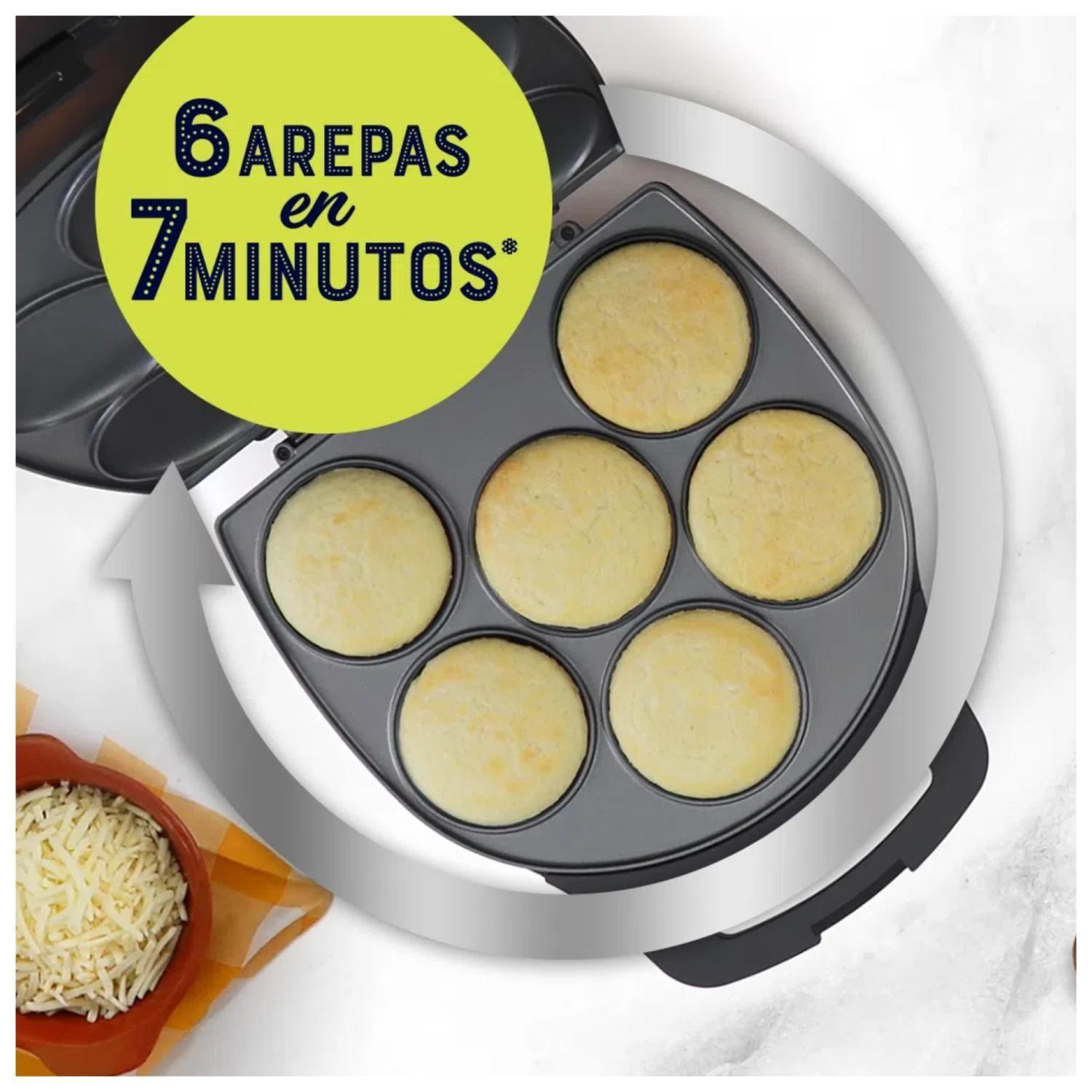 Tosty Arepa 6 Arepas 7 Minutos Negro Oster-2