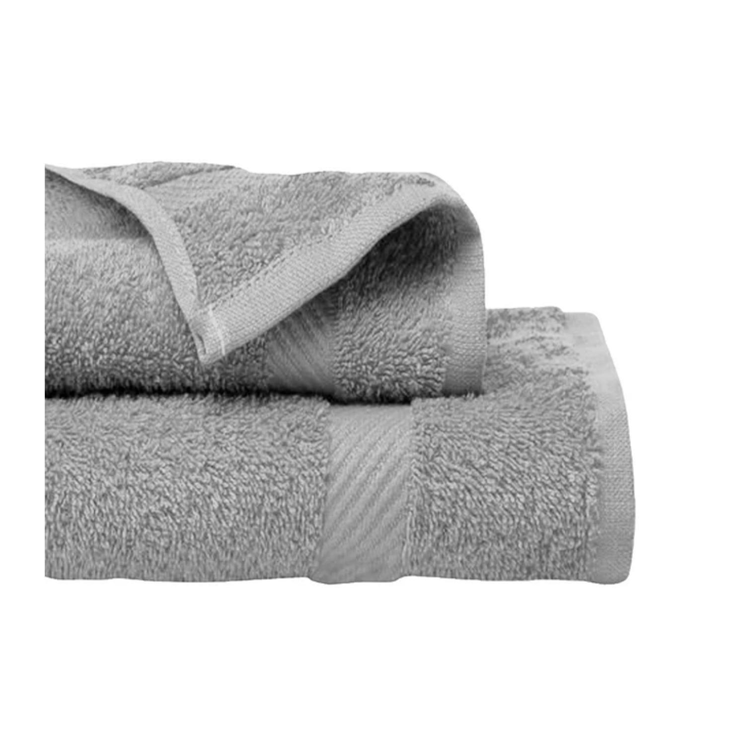 Set 2 Toallas Baño 70x130cm Manos 45x70cm Gris American Family Cannon-0
