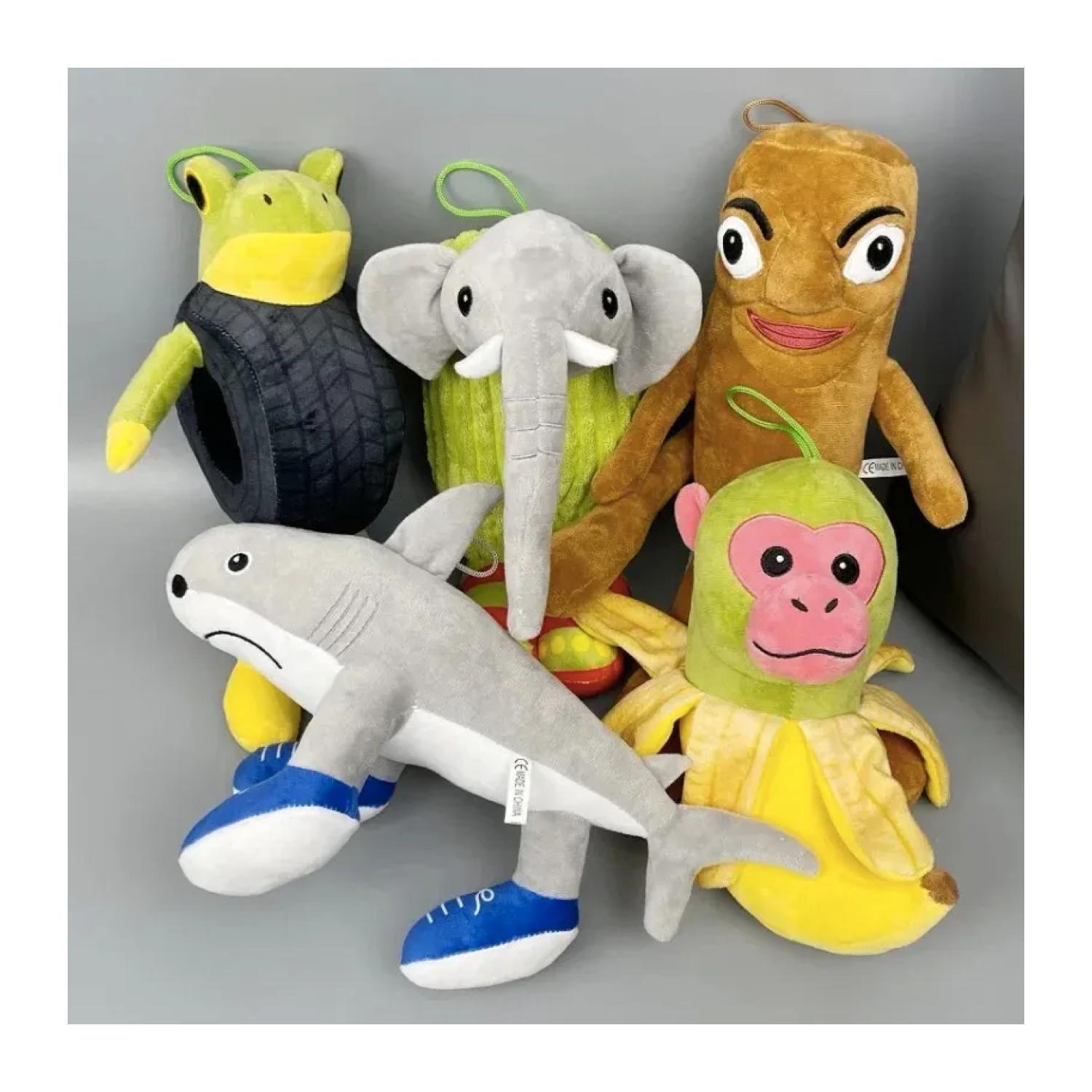 Juguete Peluche Tralalero Tralala Chimpanzini Bananini 20cm-2