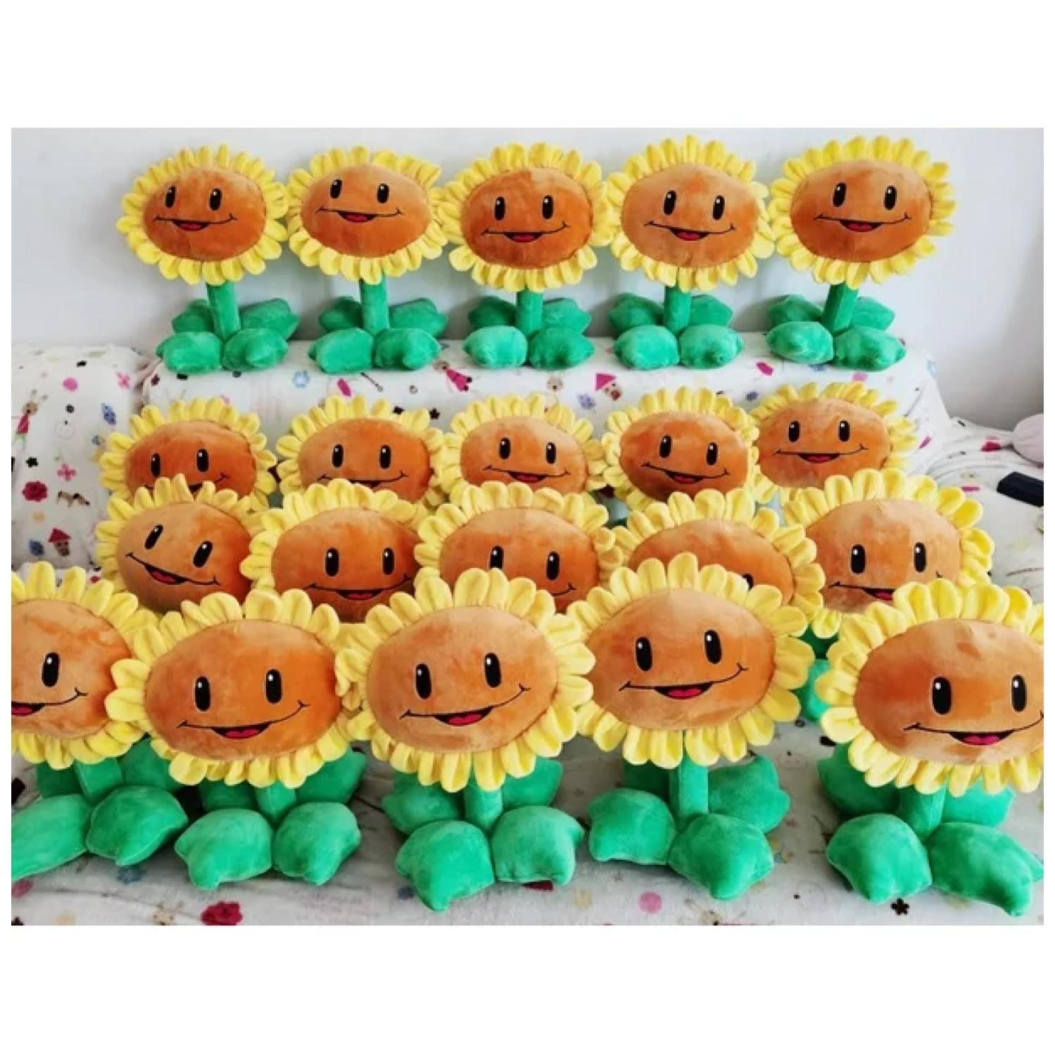 Juguete Peluche Girasol 25cm Plantas Vs Zombies Infantil-2