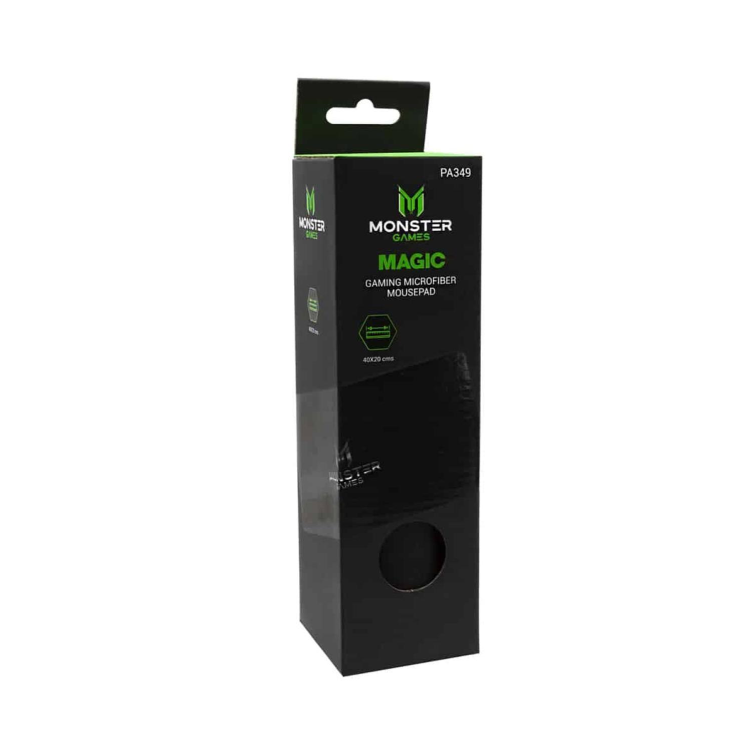 MousePad Gamer 40x20 Negro Magic Monster Games-2