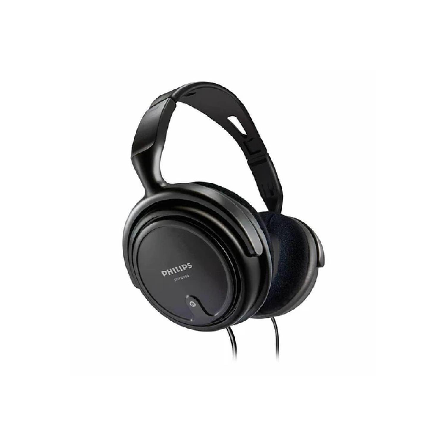 Audifonos Over Ear Jack 3.5mm Negro SPH2000-0