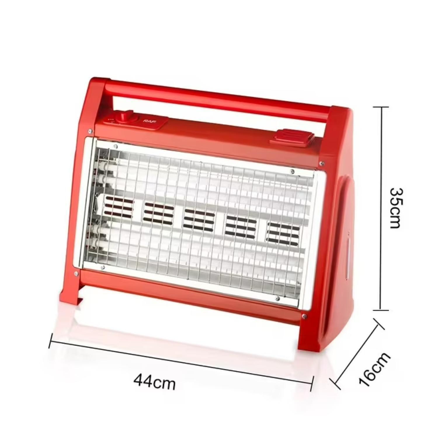Calefactor Estufa Cuarzo 2400W Rojo R1176 RAF-2