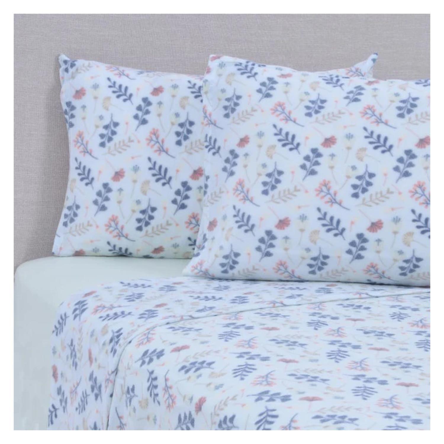 Juego De Sabanas De Polar 2 Plazas 240x210cm Estampado Mashini-2