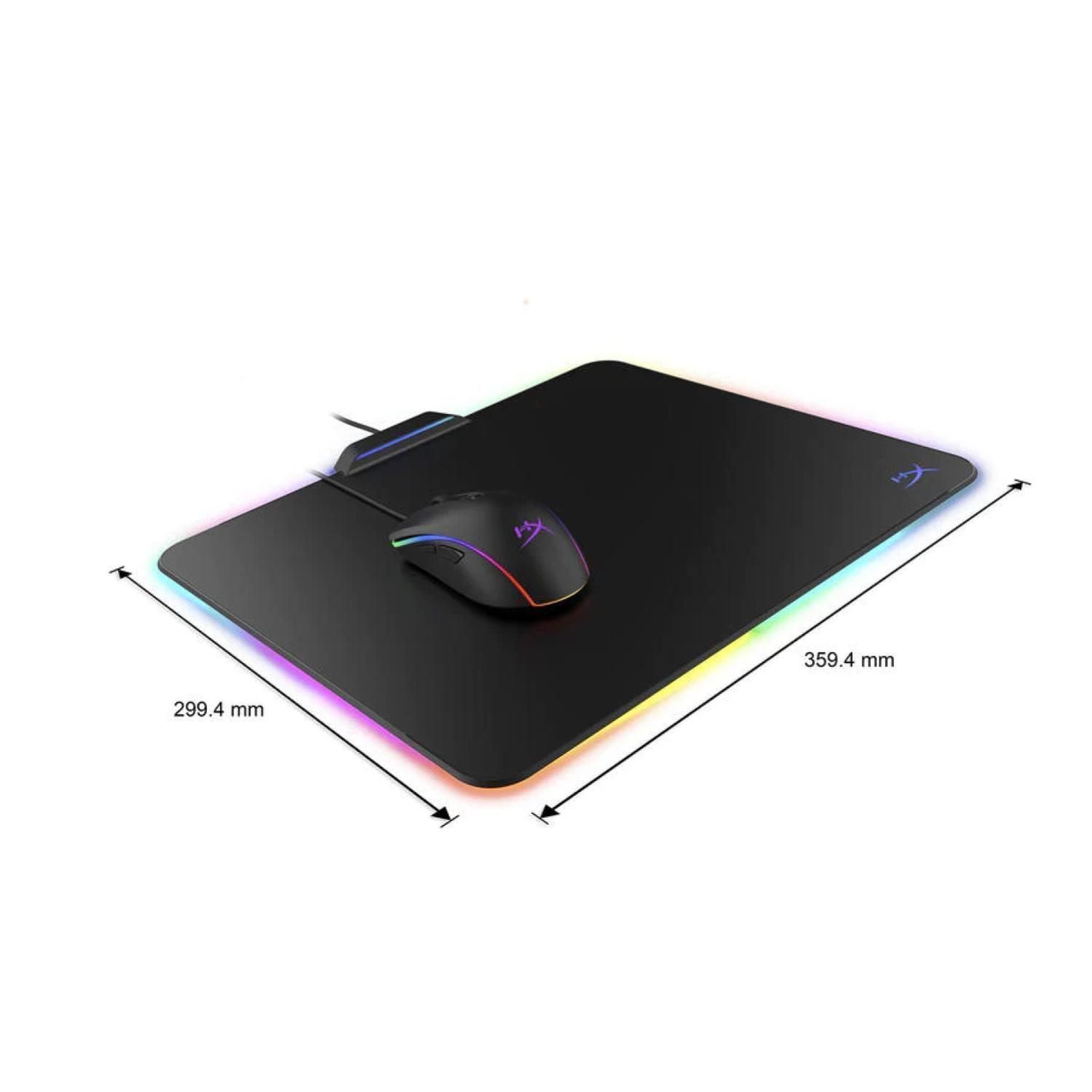 MousePad Gamer RGB USB 36x30cm Negro Fury Ultra Hyperx-2