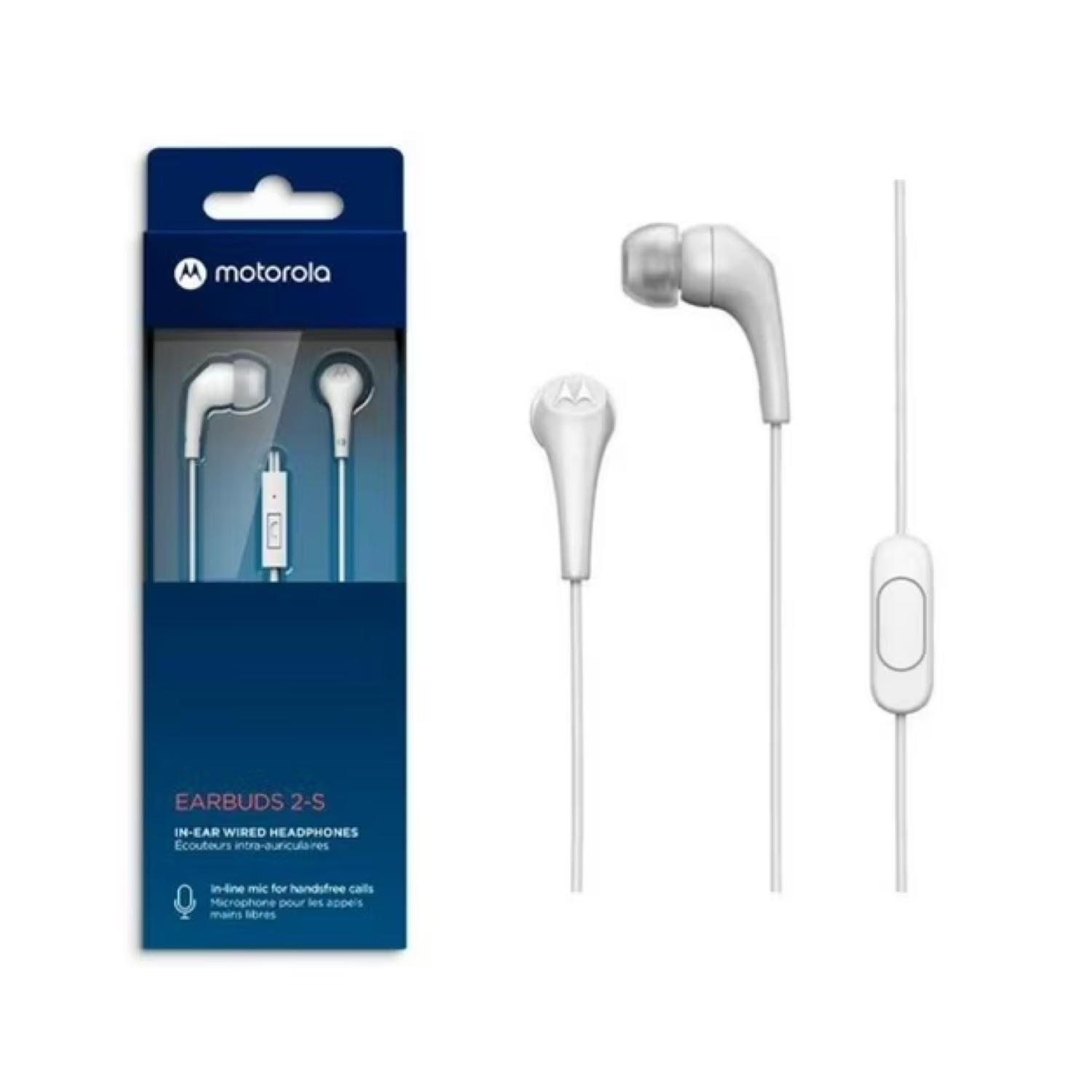 Audifono Manos Libres Jack 3.5 Blanco Earbuds 2-2