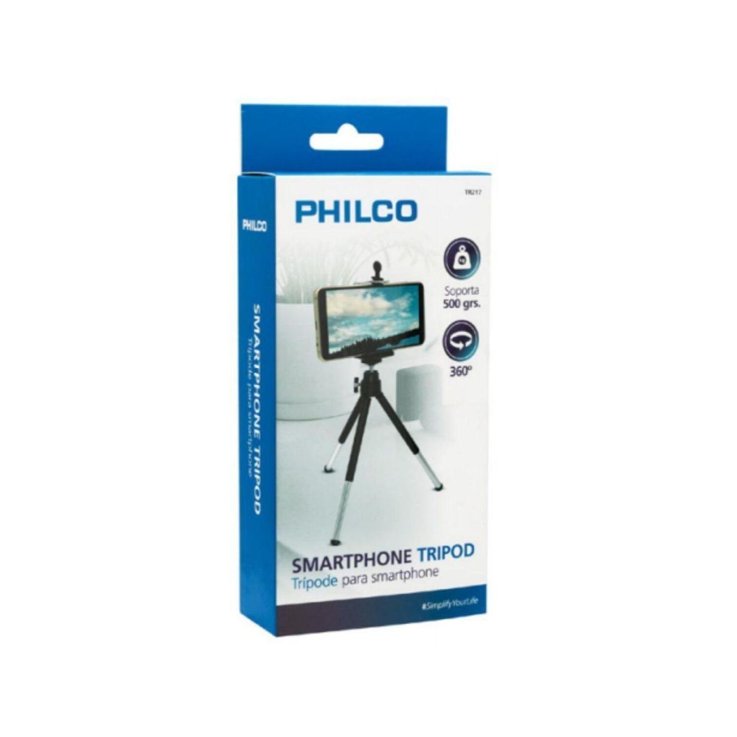 Tripode Metalico Regulable 7,5" Para Telefono Celular Philco-2