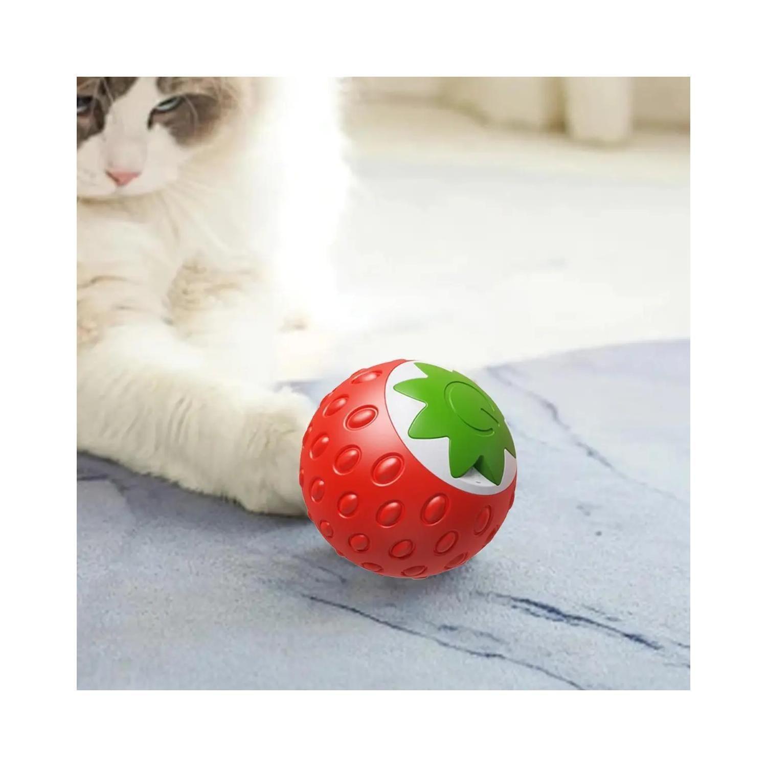 Juguete Pelota Interactiva Hierva Gatera Para Gatos Mascotas-2
