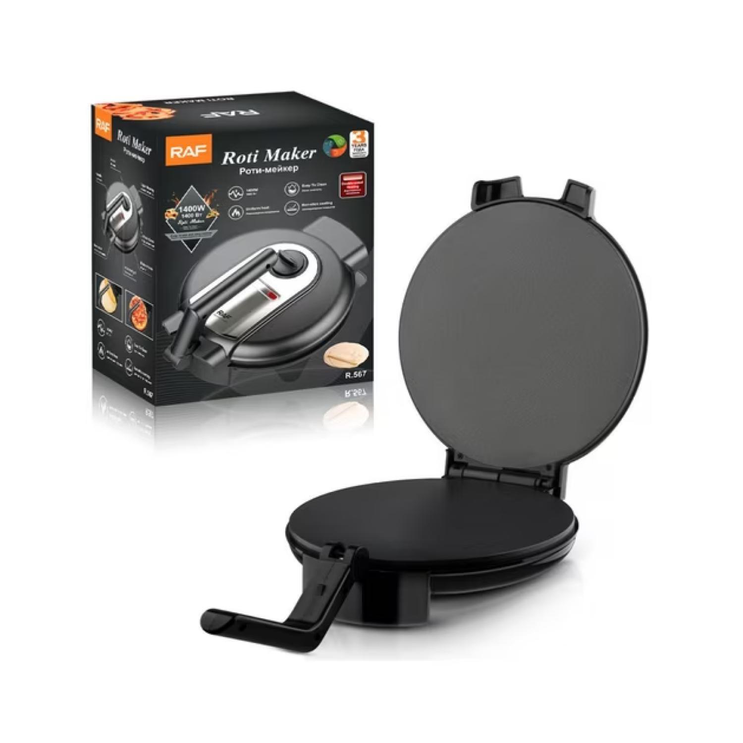 Maquina Para Panqueques Tortillas 1400W Antiadherente R567-3