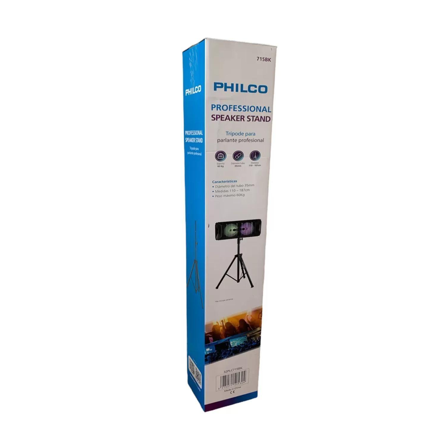 Tripode Para Parlante 1.8Mts Negro C715BK Philco-2