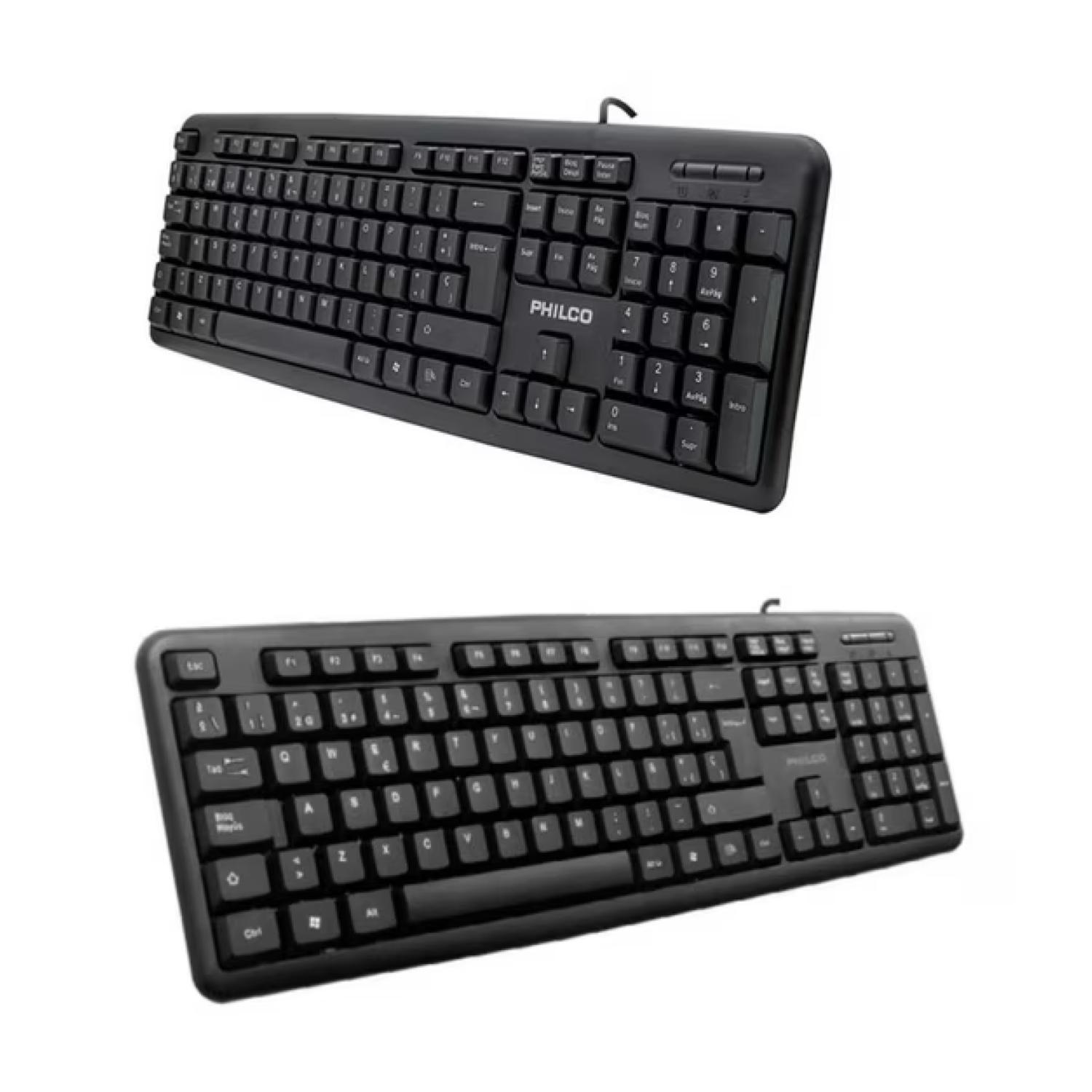 Teclado Standard USB 105 Teclas Negro-2