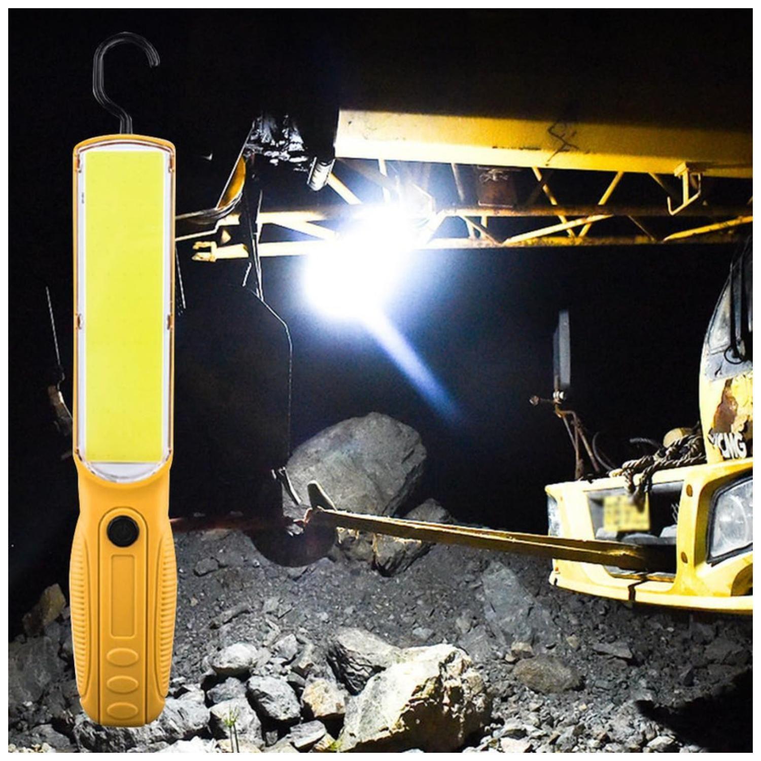 Lampara De Emergencia LED Multifuncional Con Gancho-4
