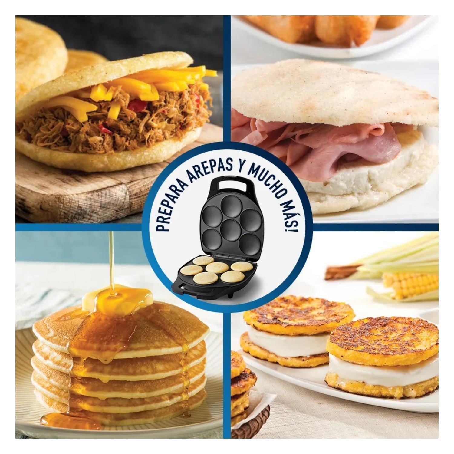 Tosty Arepa 6 Arepas 1200W Antiadherente Oster-3