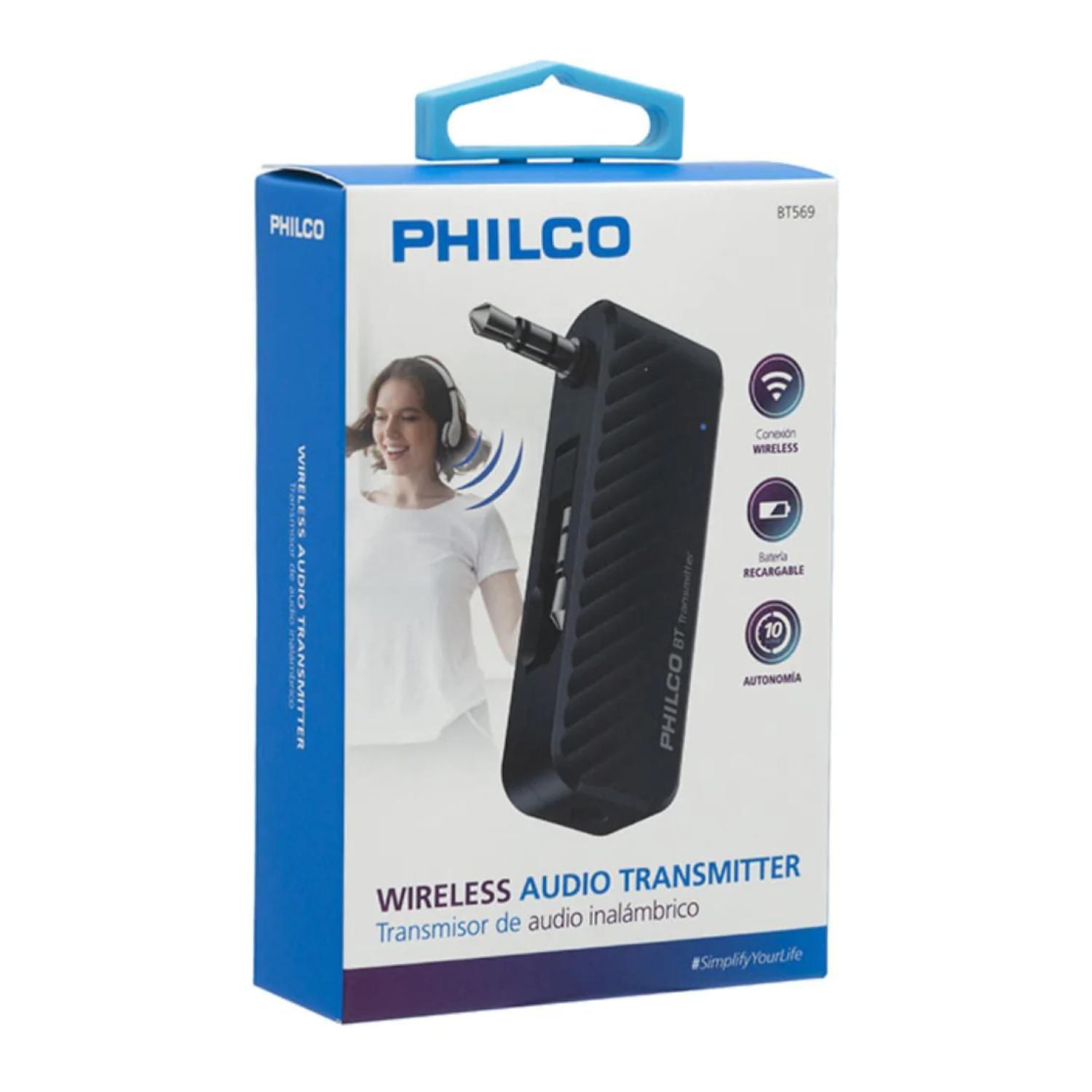 Transmisor De Audio Bluetooth 5.1 Negro BT569 Philco-3