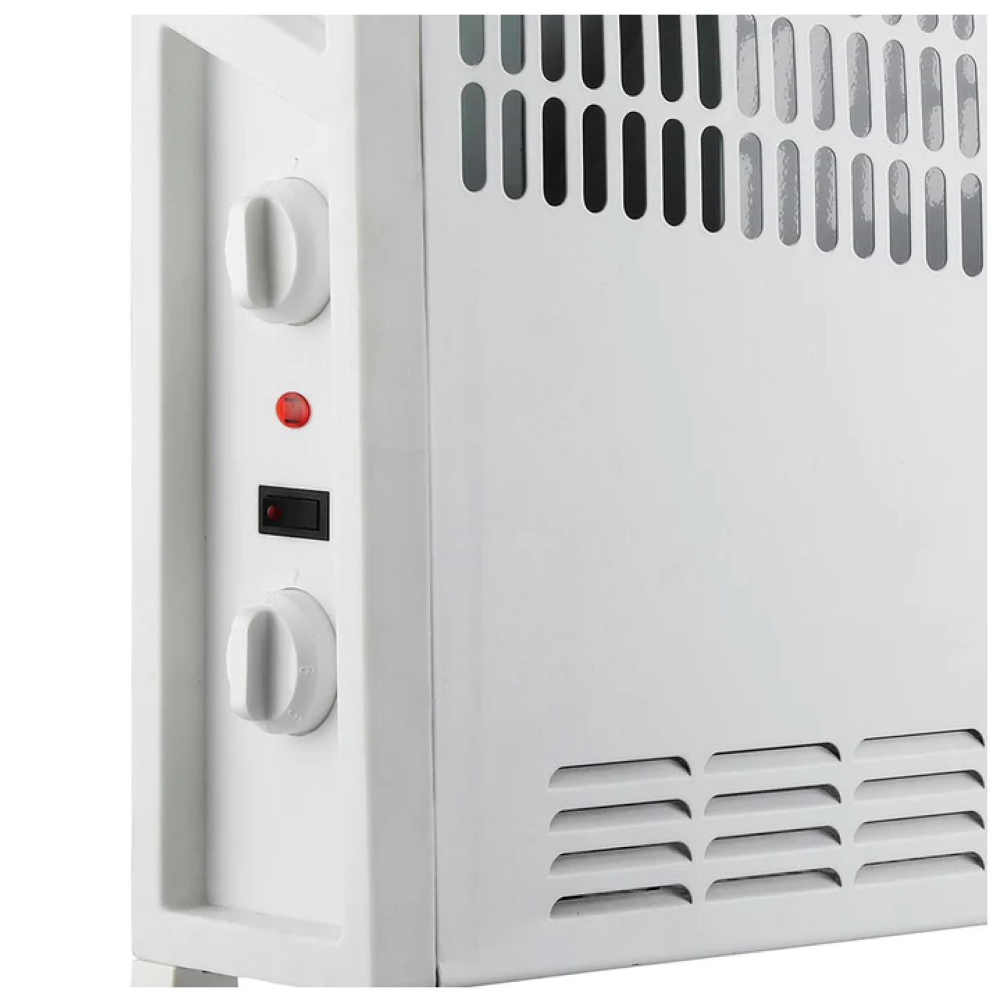 Calefactor Convector Turbo Electrico 2000W Blanco KCH-2020 Kendal-2