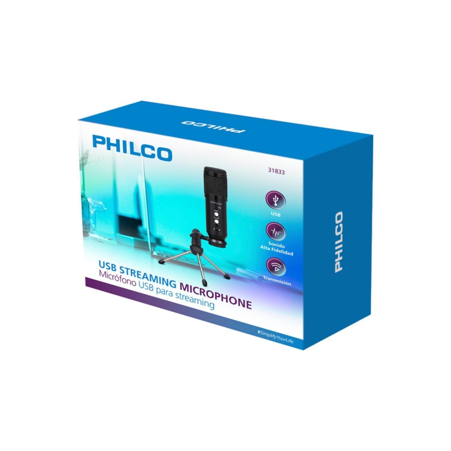 Kit Grabacion Microfono Con Antipop Y Soporte Philco-2