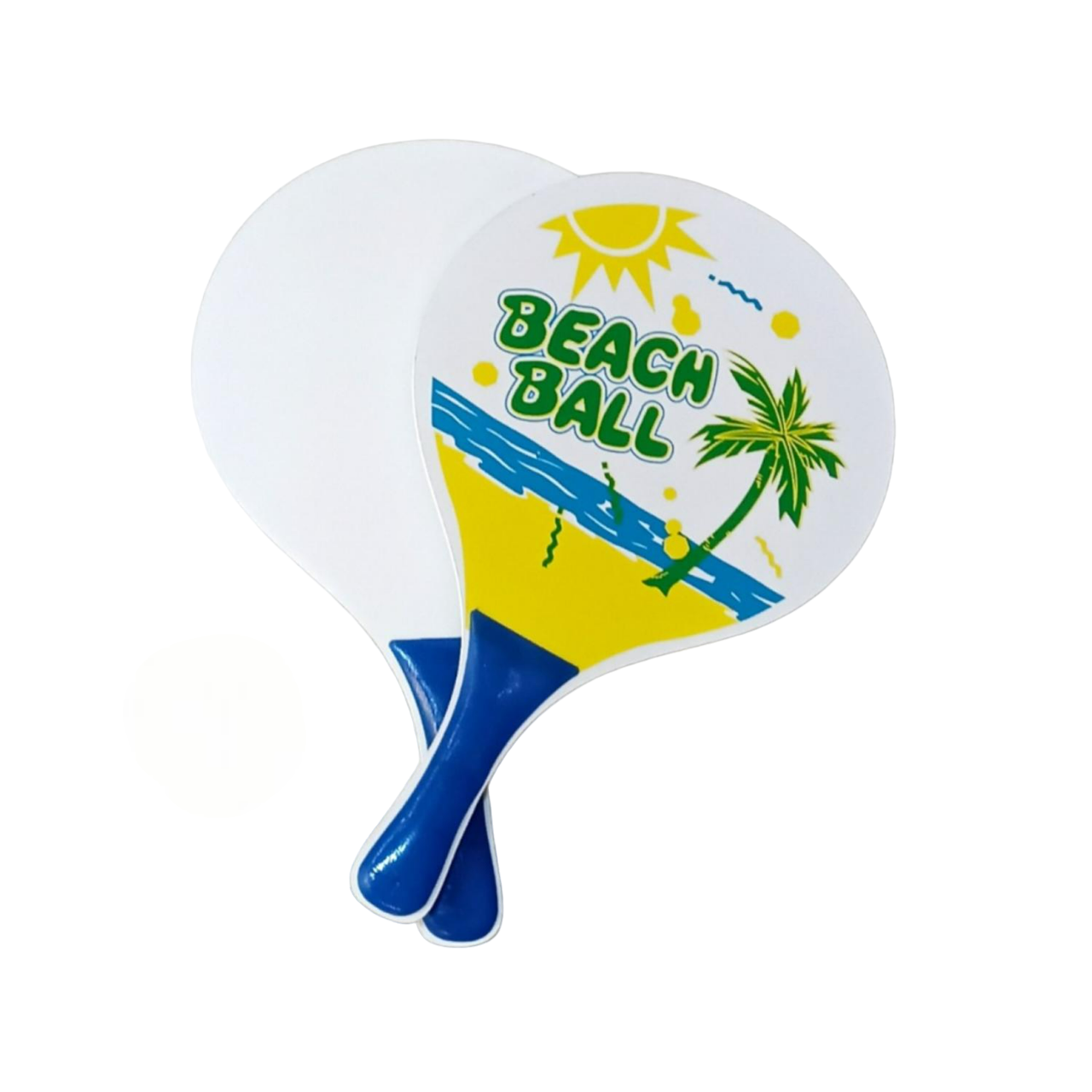 Juguete Set 2 Paletas De Playa Con Pelota Verano Infantil-0