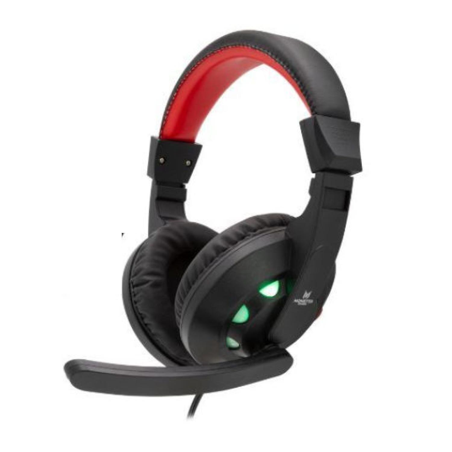 Kit Gamer 4En1 Tlecado Mouse Audifono MousePad Monster Games-2