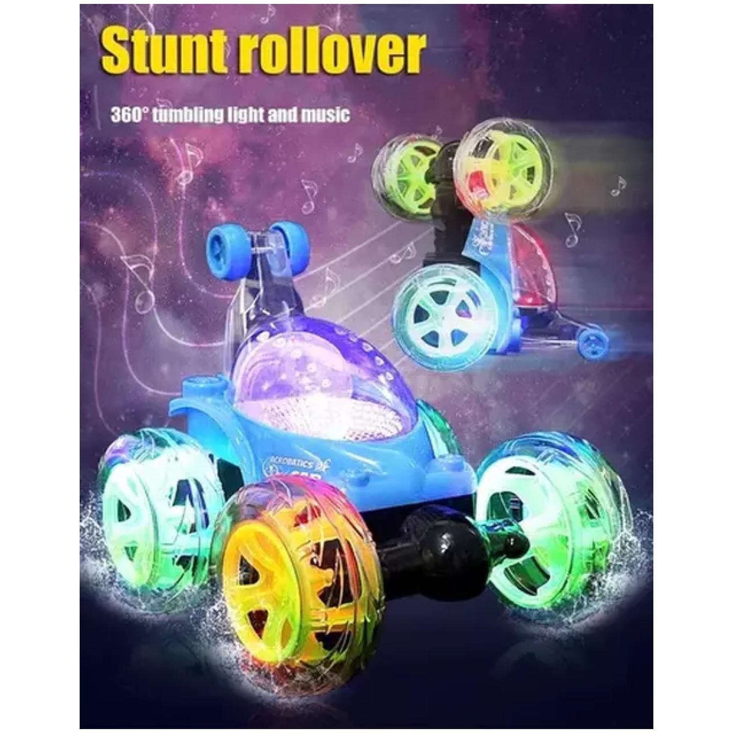 Juguete Auto Loco A Control Remoto Giros 360° Infantil-2