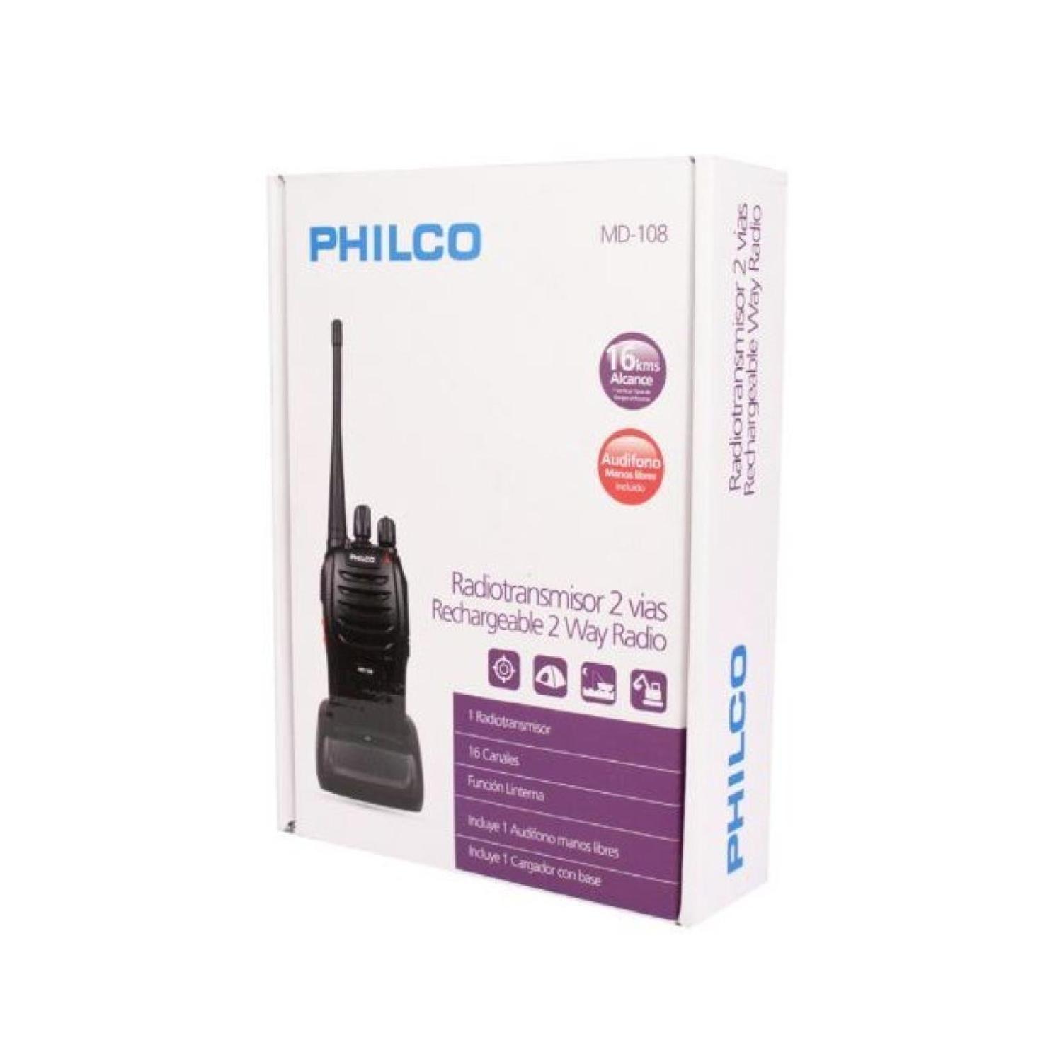 Radio Transmisor Walkie Talkie UHF VHF 16 Canales-2