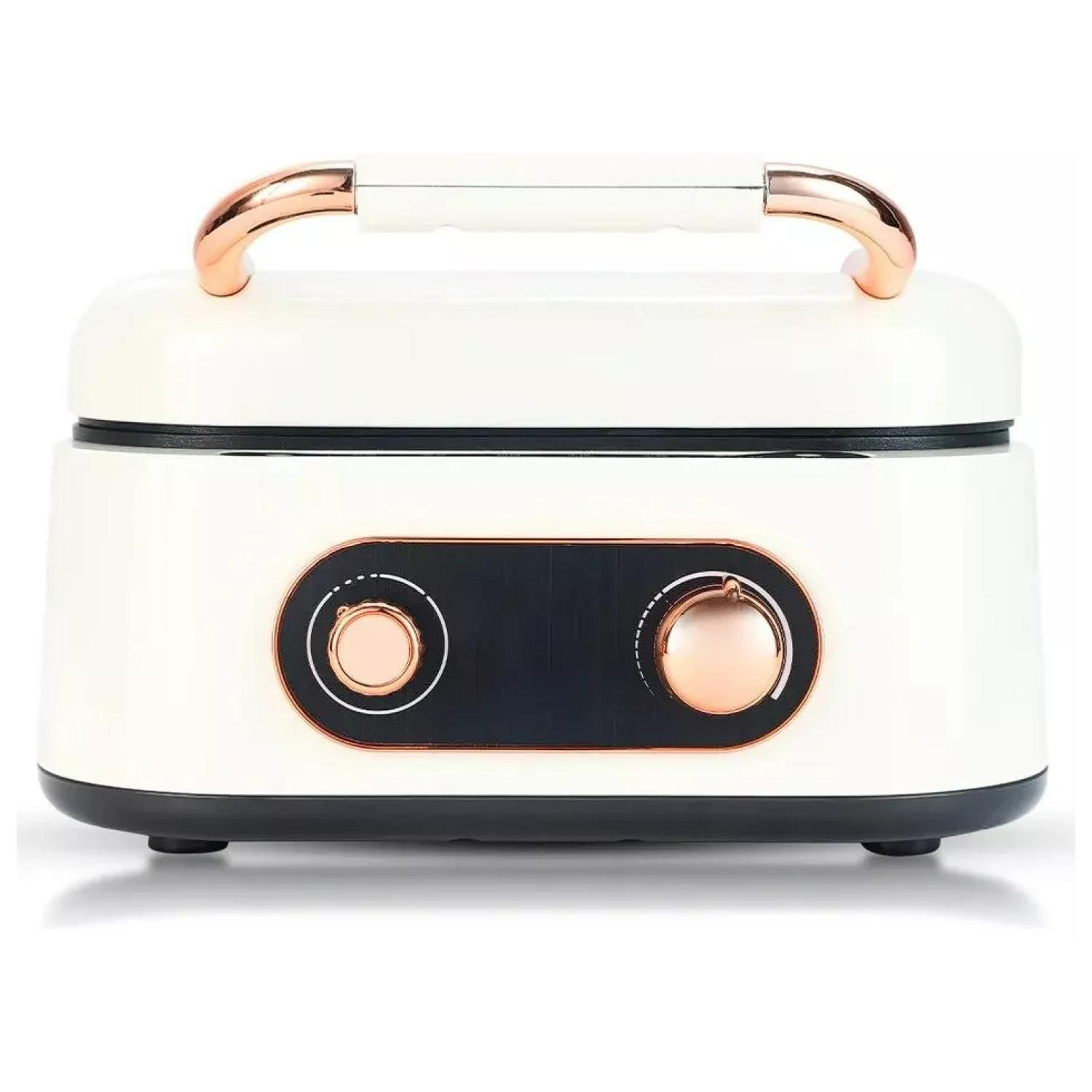 Olla Electrica 3 En 1 Parrilla Asador 1800W Blanco R5409 Raf-2