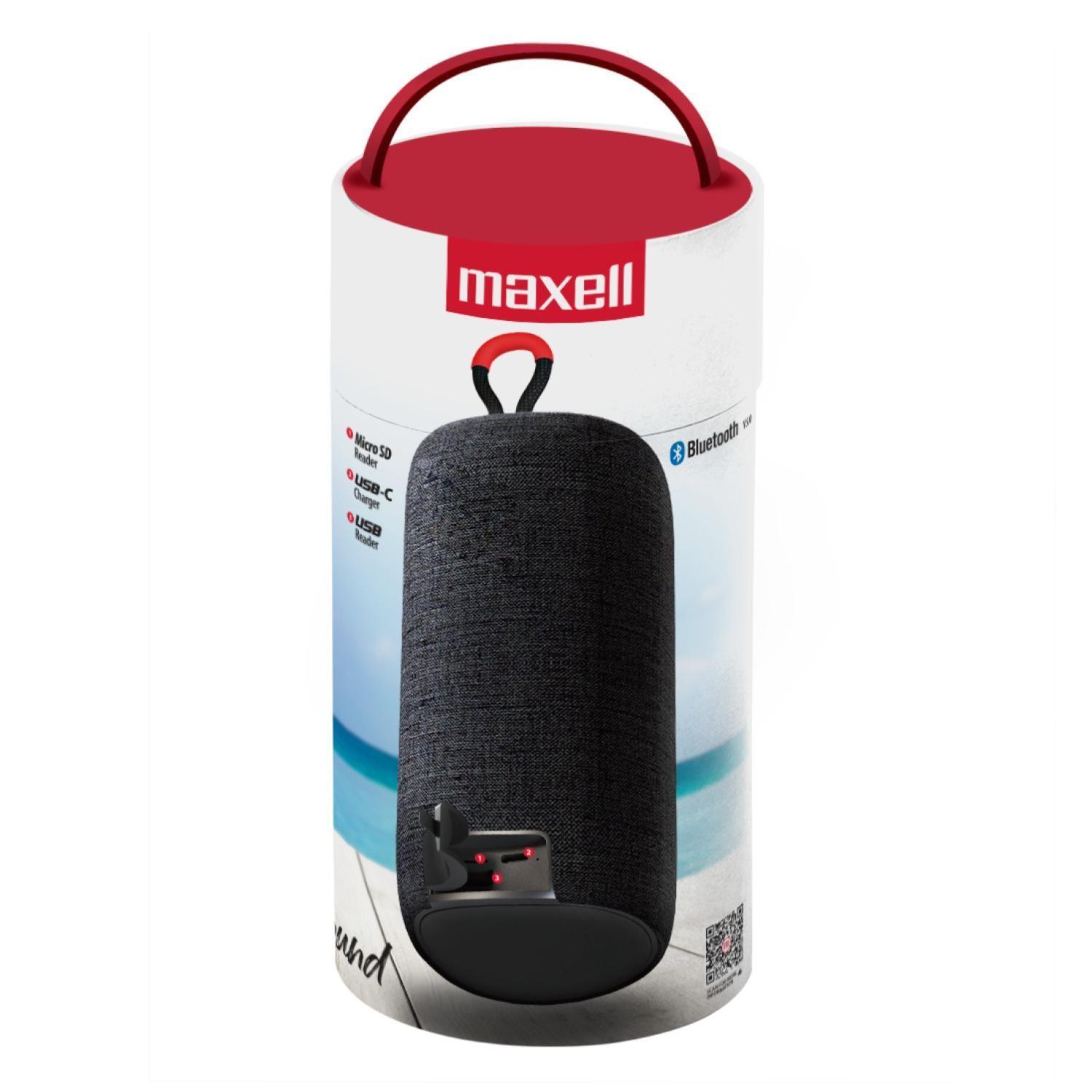 Parlante Mini Bluetooth Portatil 10W Negro Distrikt-2