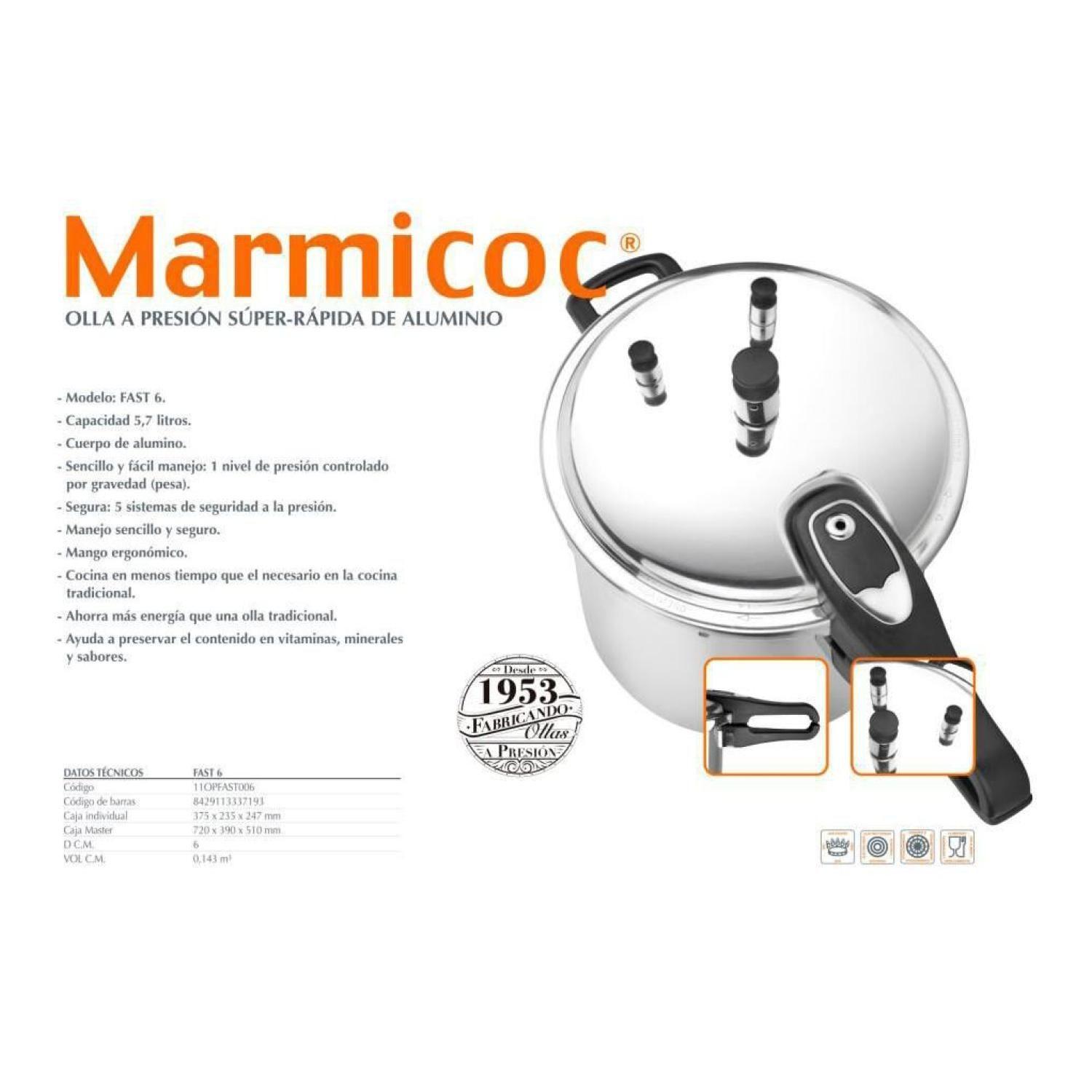 Olla A Presion 5L Fast 6 Marmicoc-4