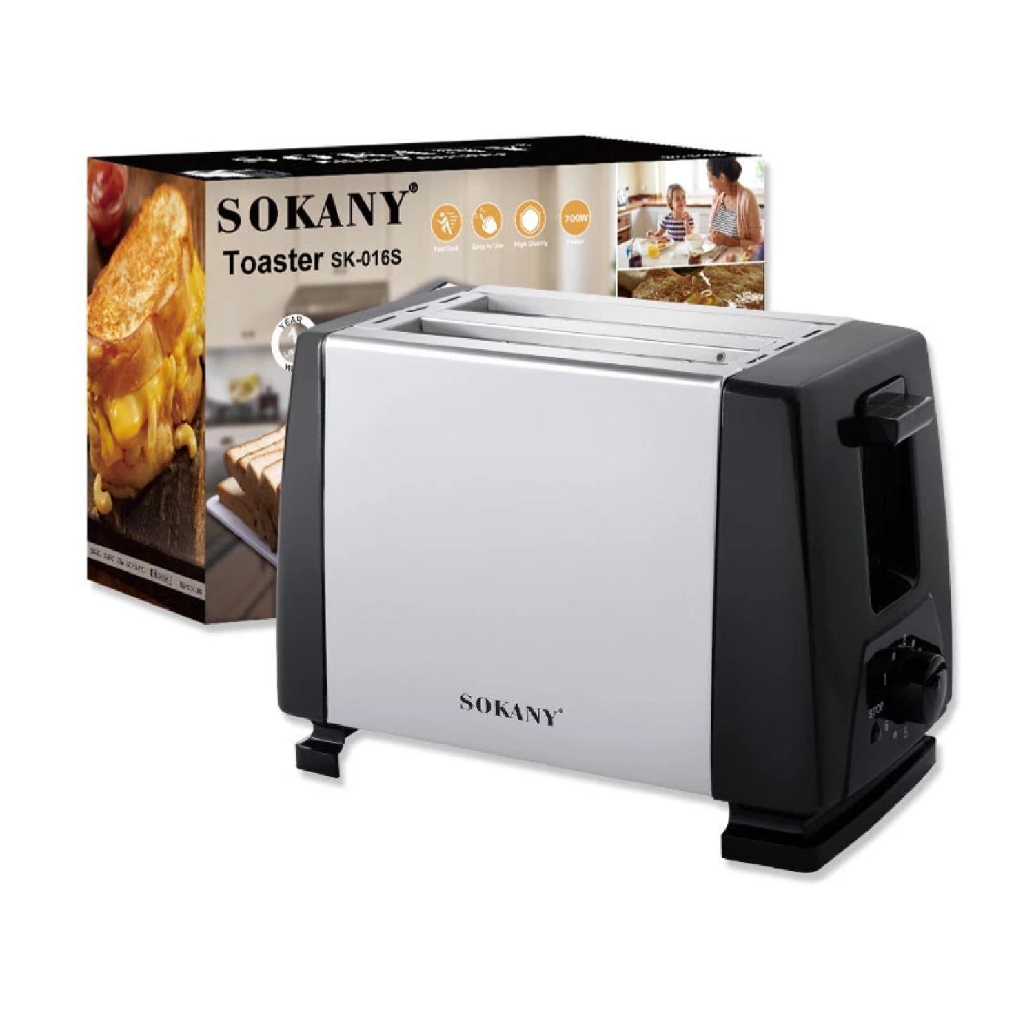 Tostador De Pan Electrico Automatico 700W SK-016S Sokany-3