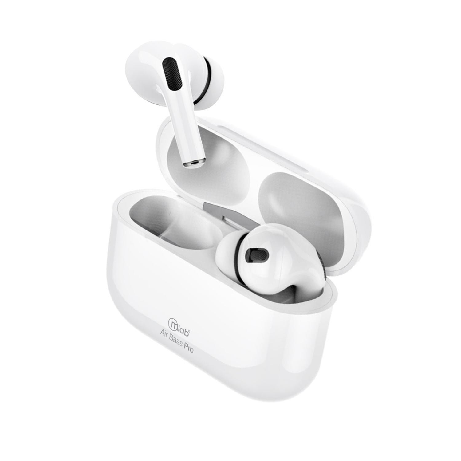 Audifonos Bluetooth TWS InEar Blanco Air Bass Pro 8979-2
