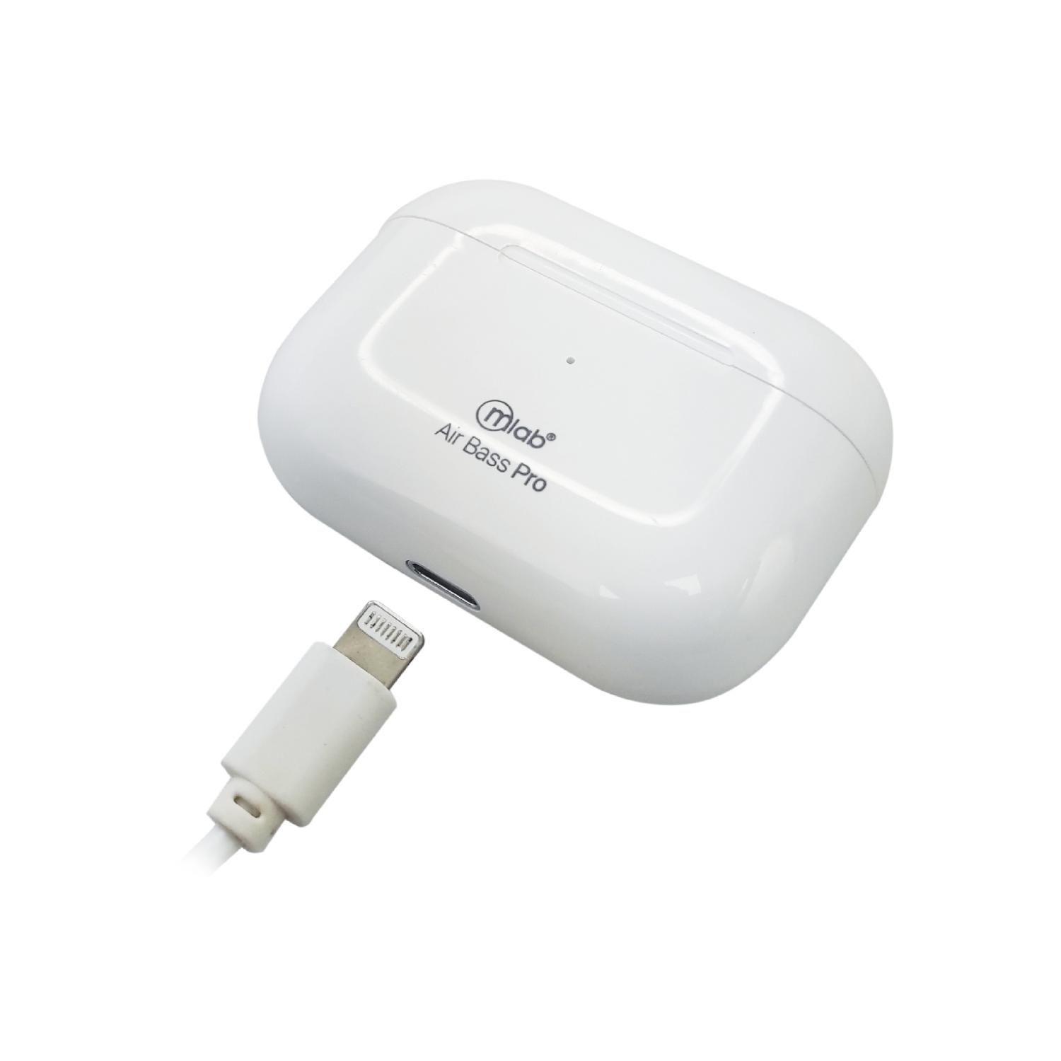 Audifonos Bluetooth TWS InEar Blanco Air Bass Pro 8979-4