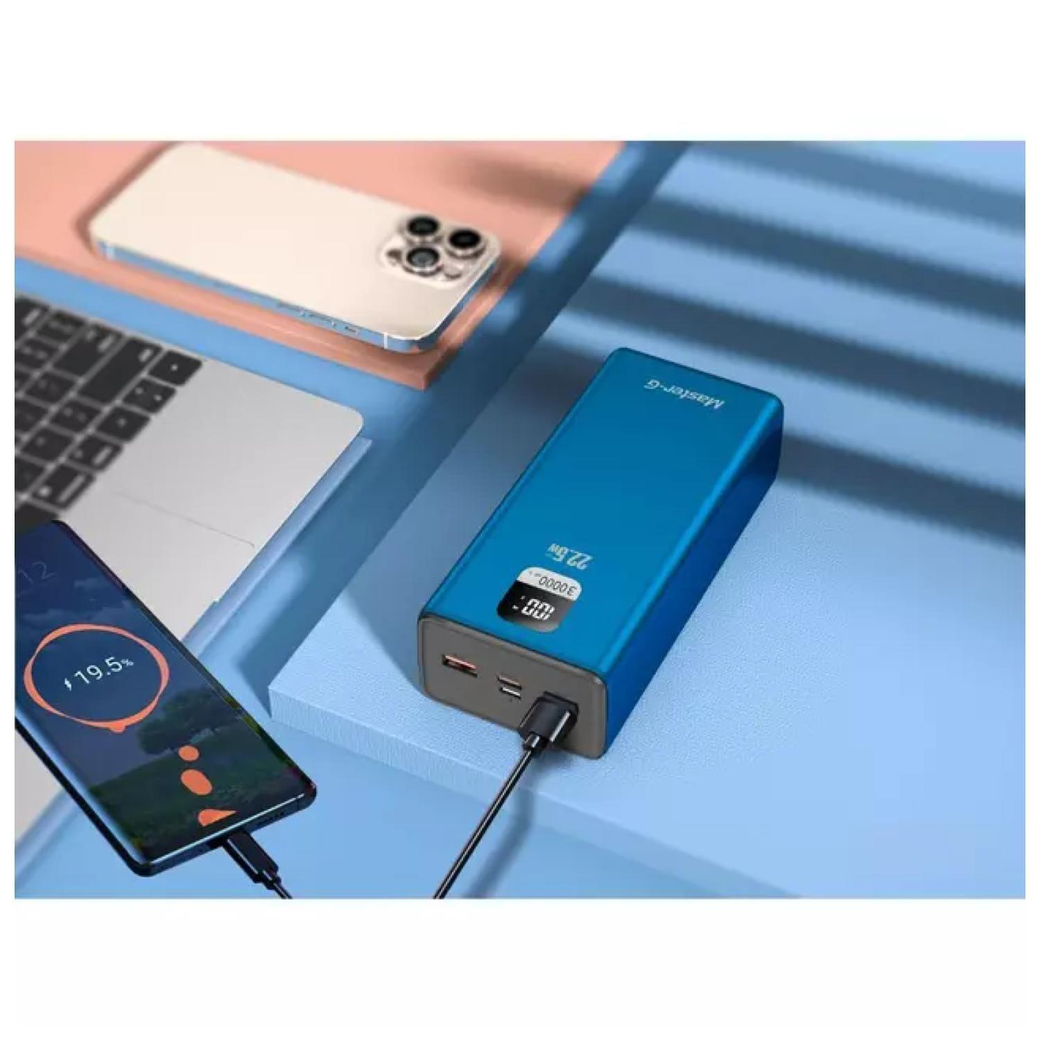 PowerBank Cargador Portatil 30000mAh 22.5W UCP30LPD Master-G-3