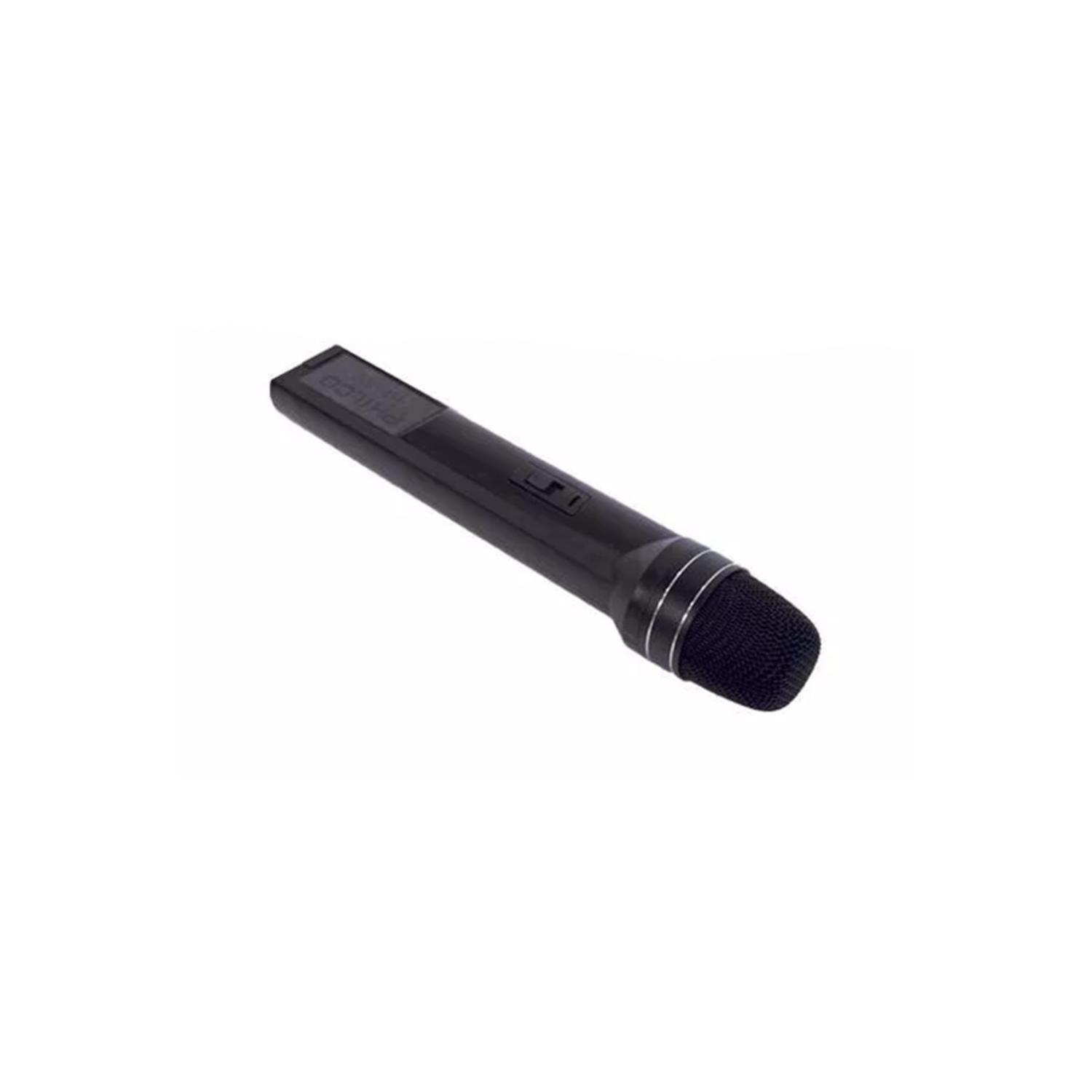 Microfono Inalambrico VHF Negro WM700 Philco-2