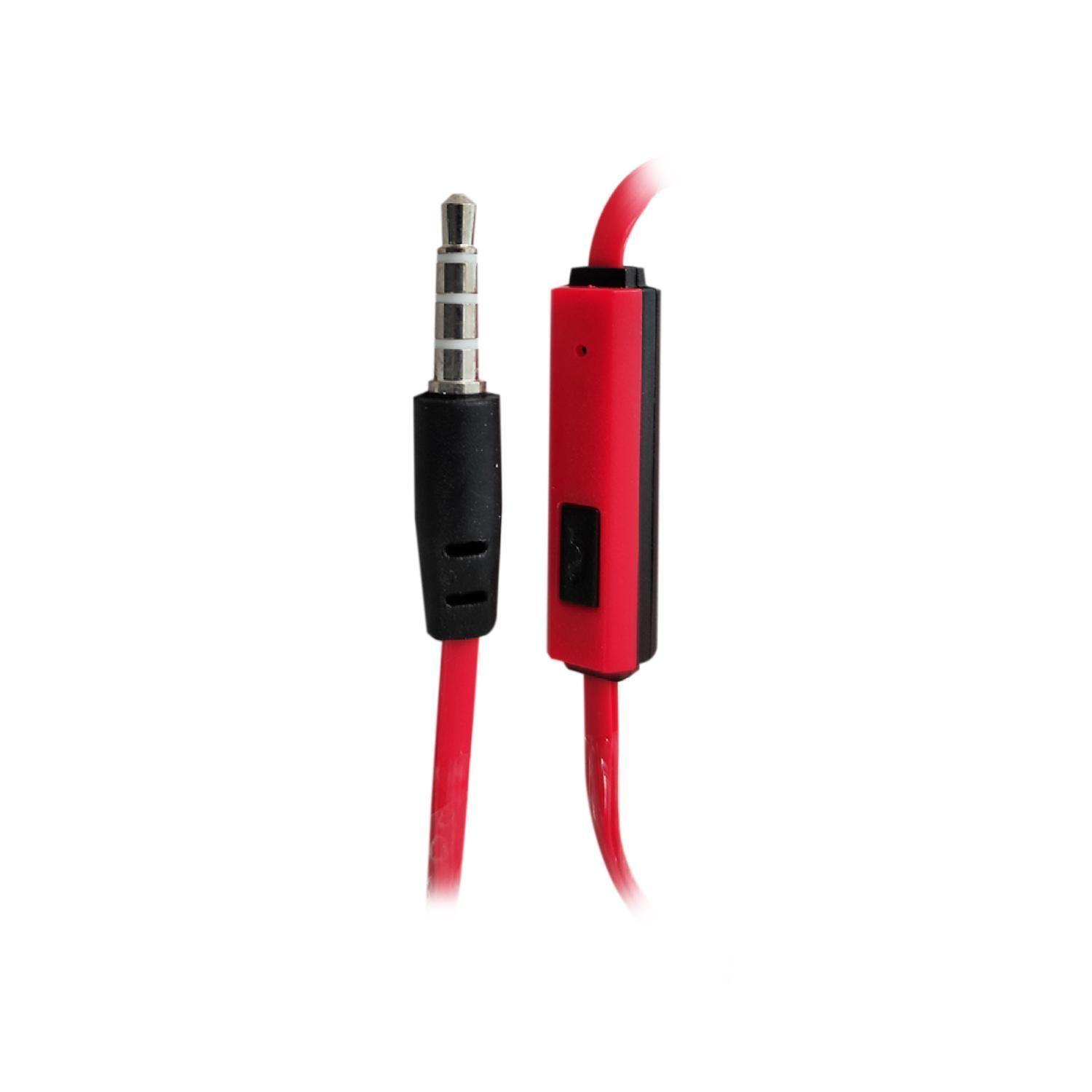Audifonos HeadBand Jack 3.5mm Rojo P800 Mlab-2