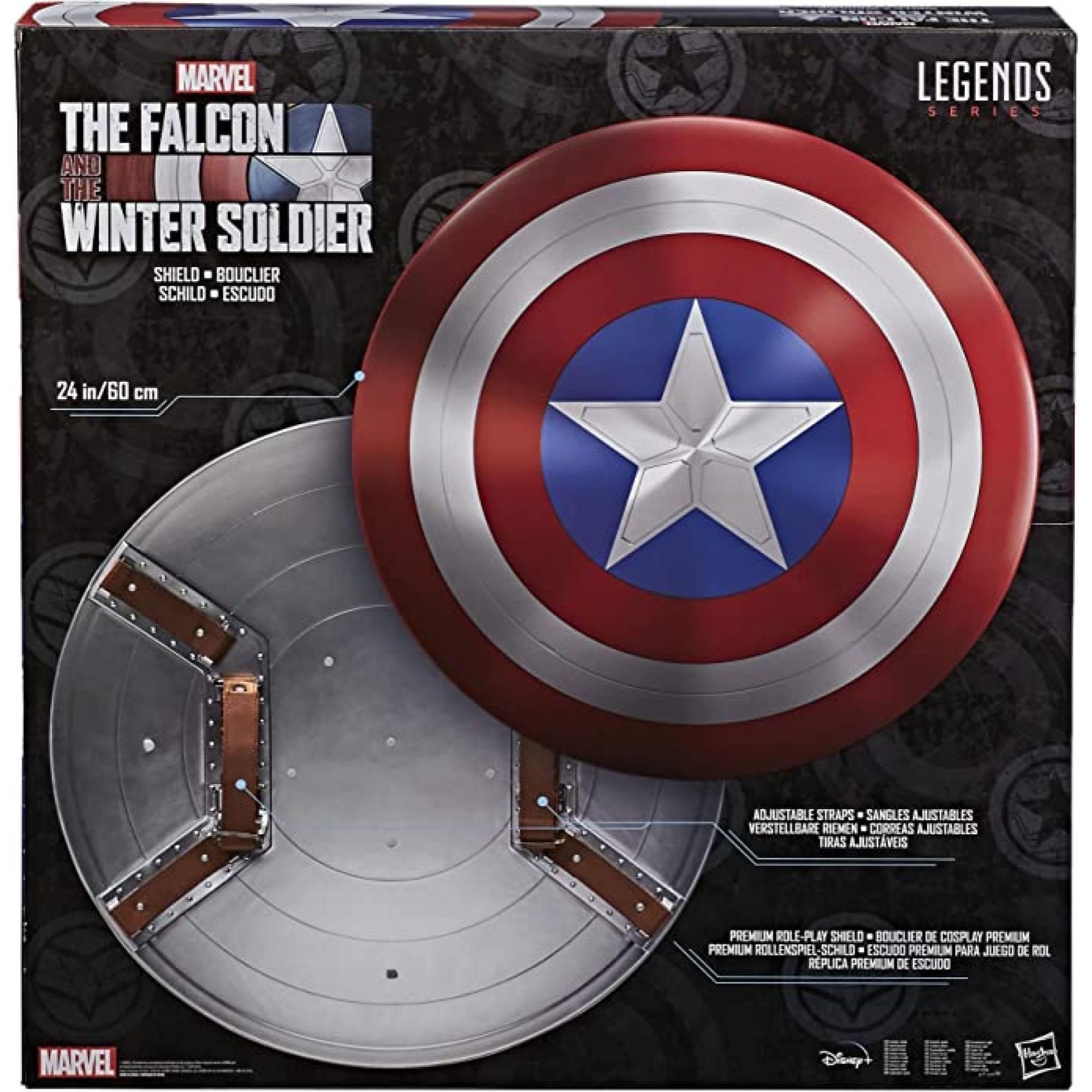Figura De Accion Escudo Falcon Capitan America Legends Series-3