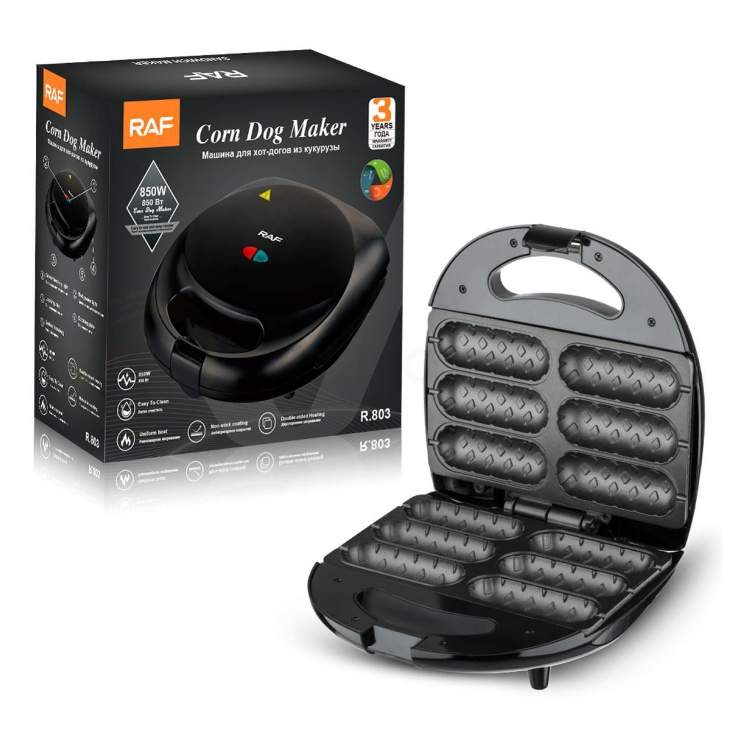 Maquina Para Yoguis O Salchichas 850W Negro R803-5
