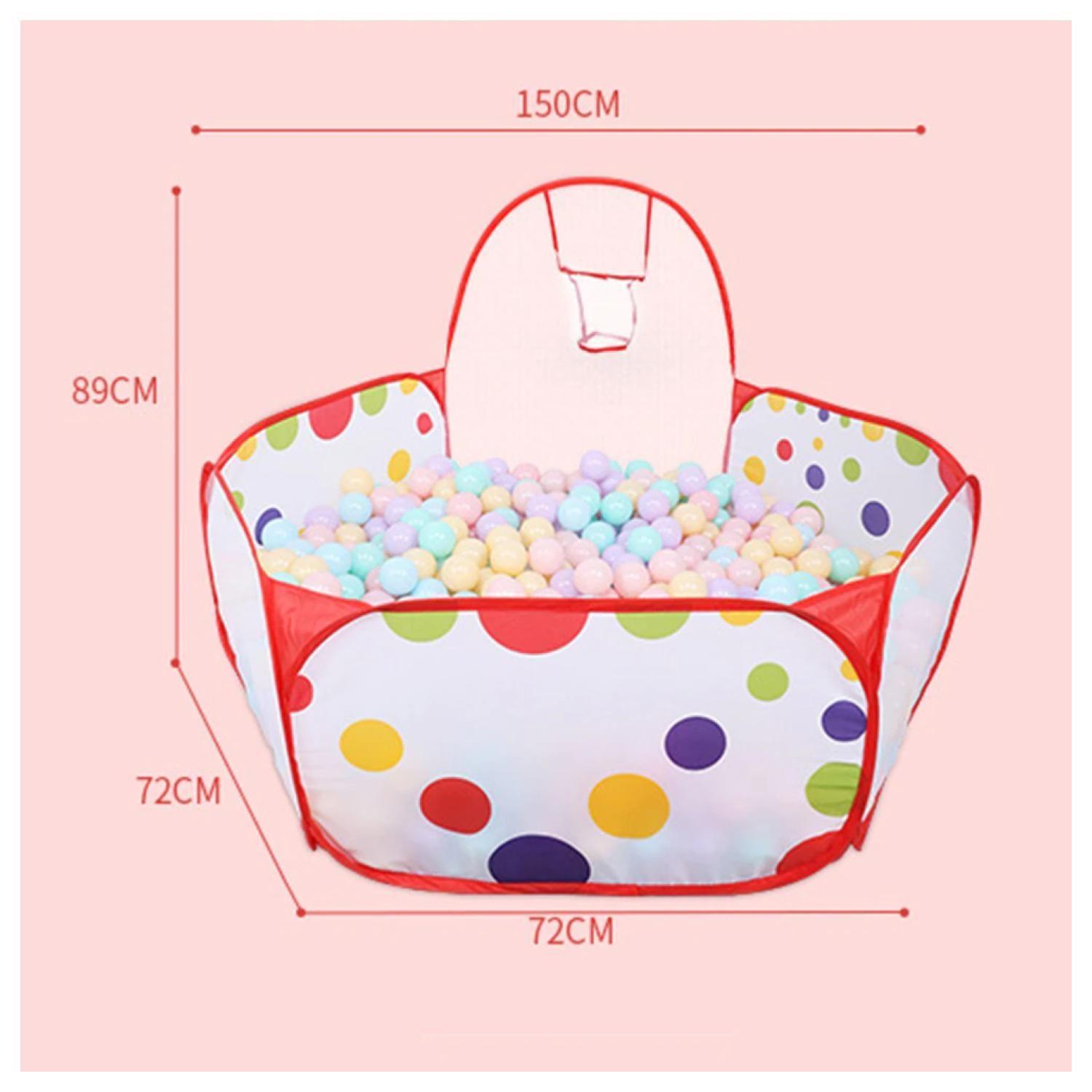 Juguete Piscina De Pelotas De Colores Infantil Plegable-2