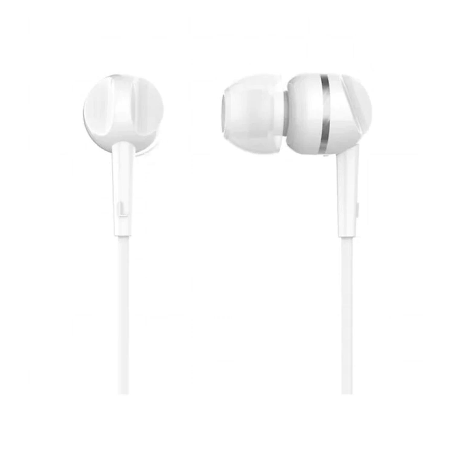 Audifonos Manos Libres Jack 3.5 Blanco EarBuds 105 Motorola-2