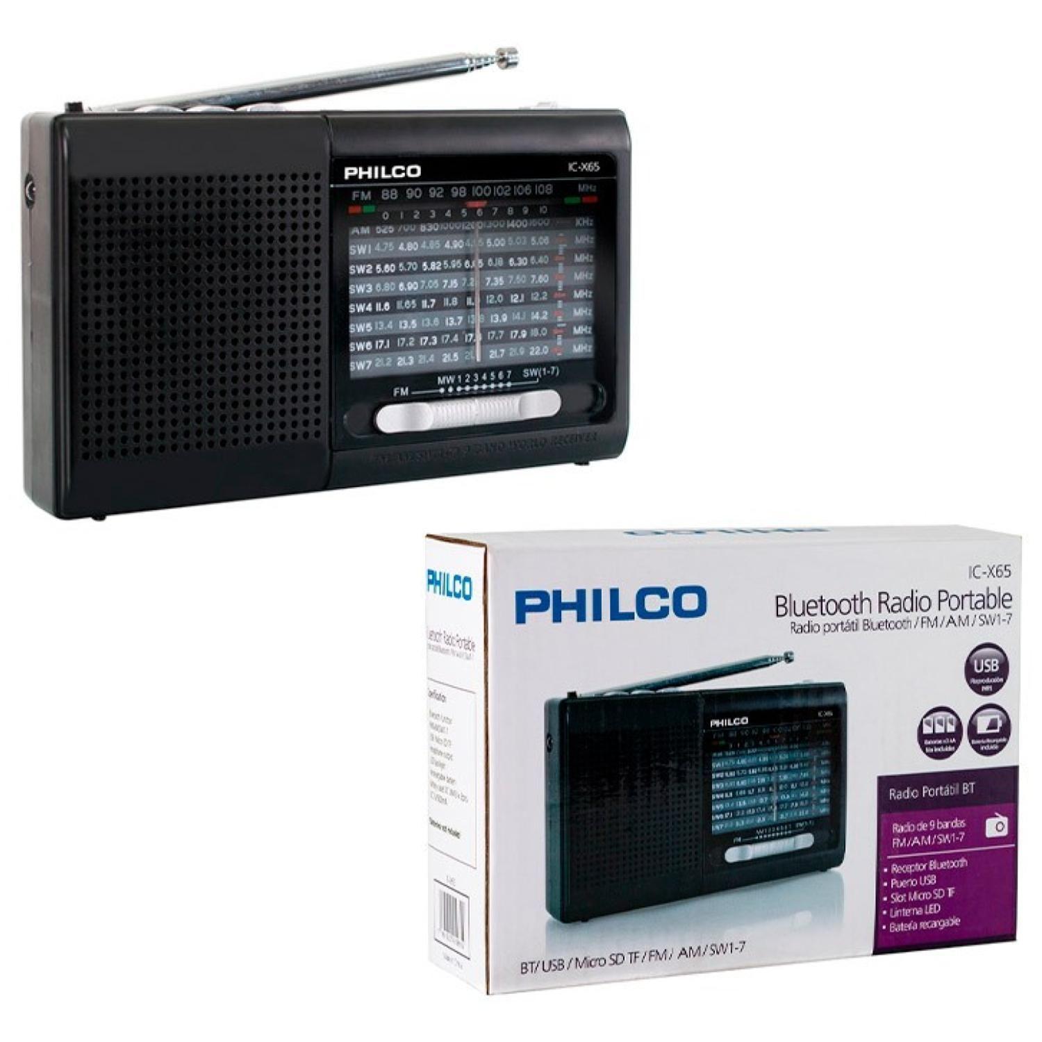 Radio Multibanda Con USB Micro Sd Recargable ICX65-2